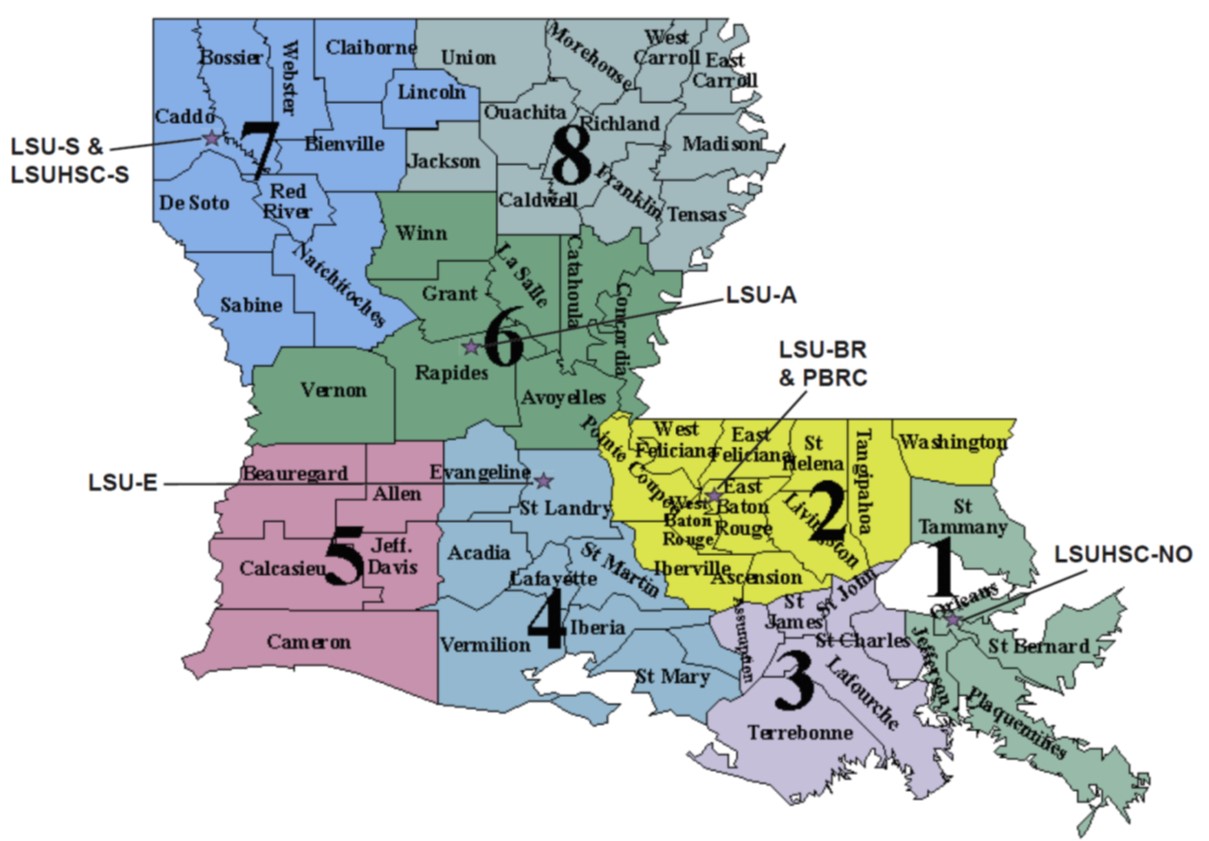 State Regions Map