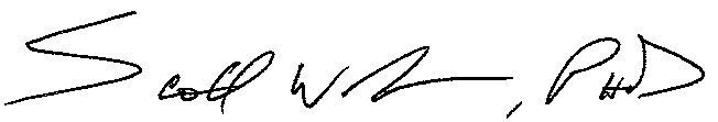 Image of Scott Wilks signature