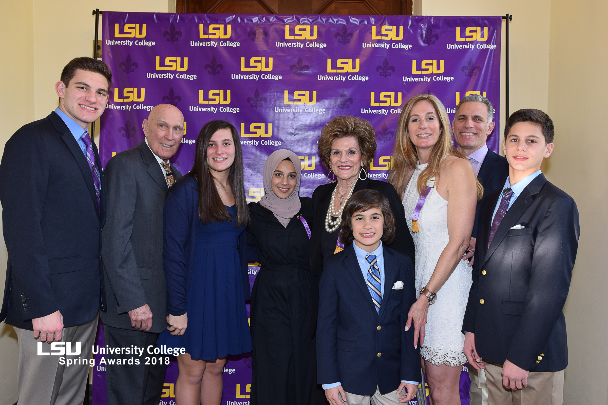 LSU University College Holds 2018 Spring Awards Reception, Honors