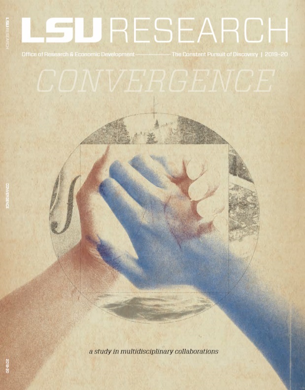 LSU Research magazine cover