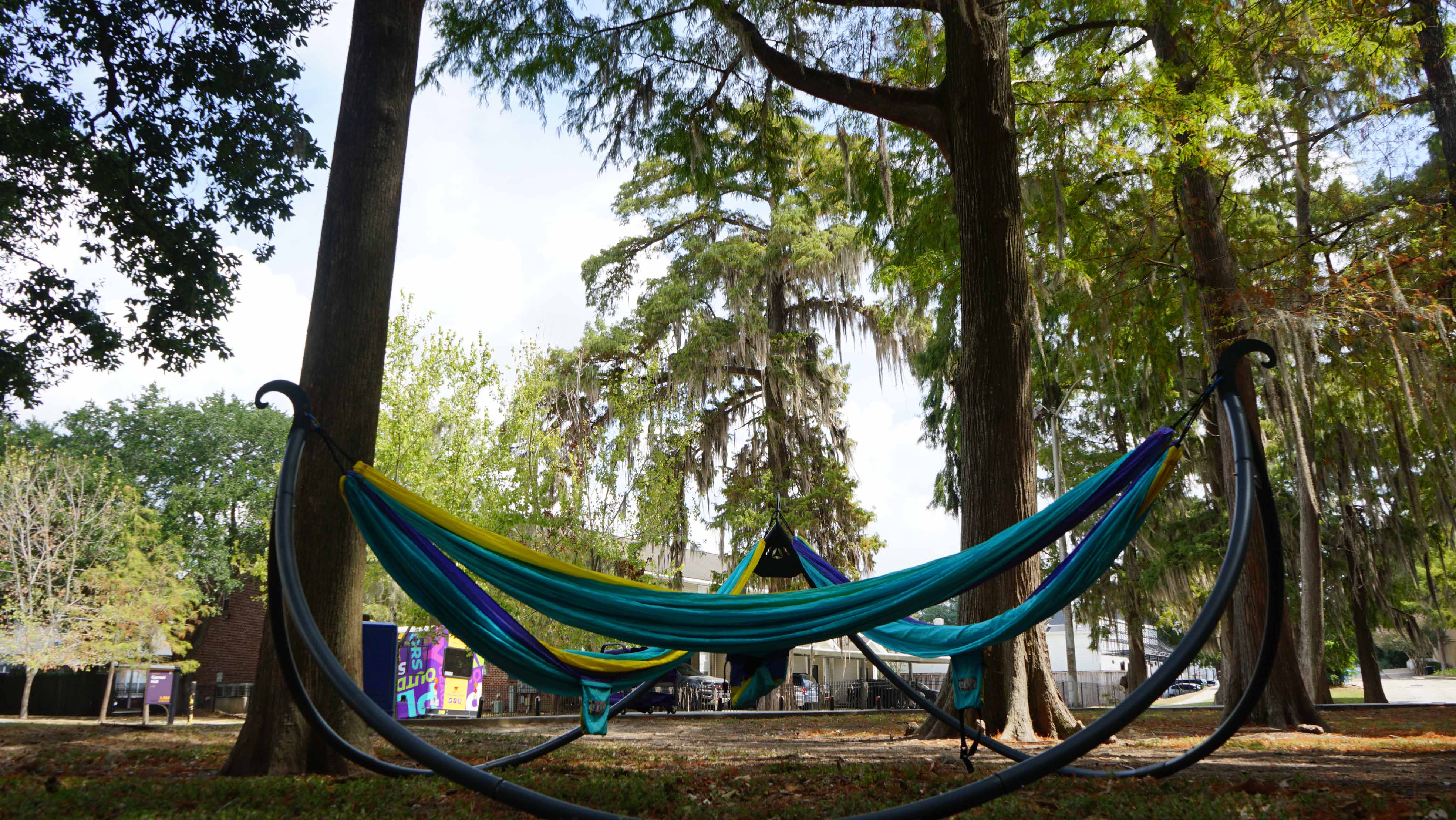 UREC on the Geaux hammocks