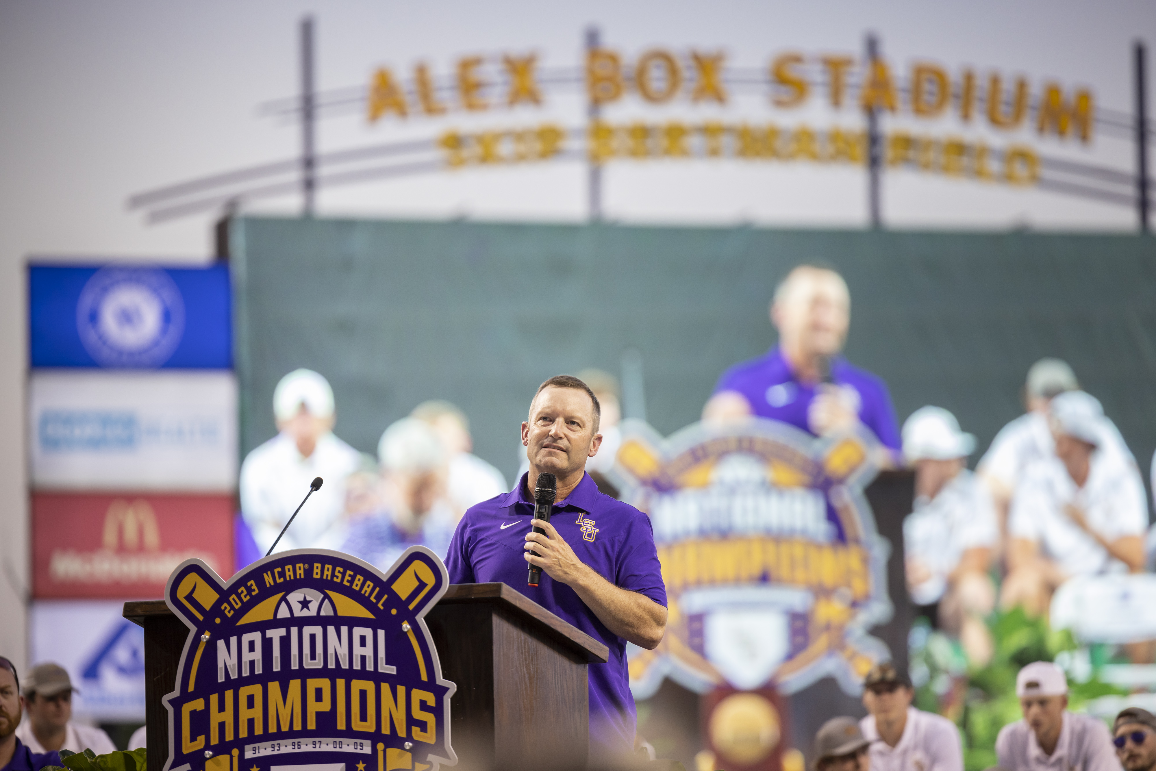 Baseball national championship celebration