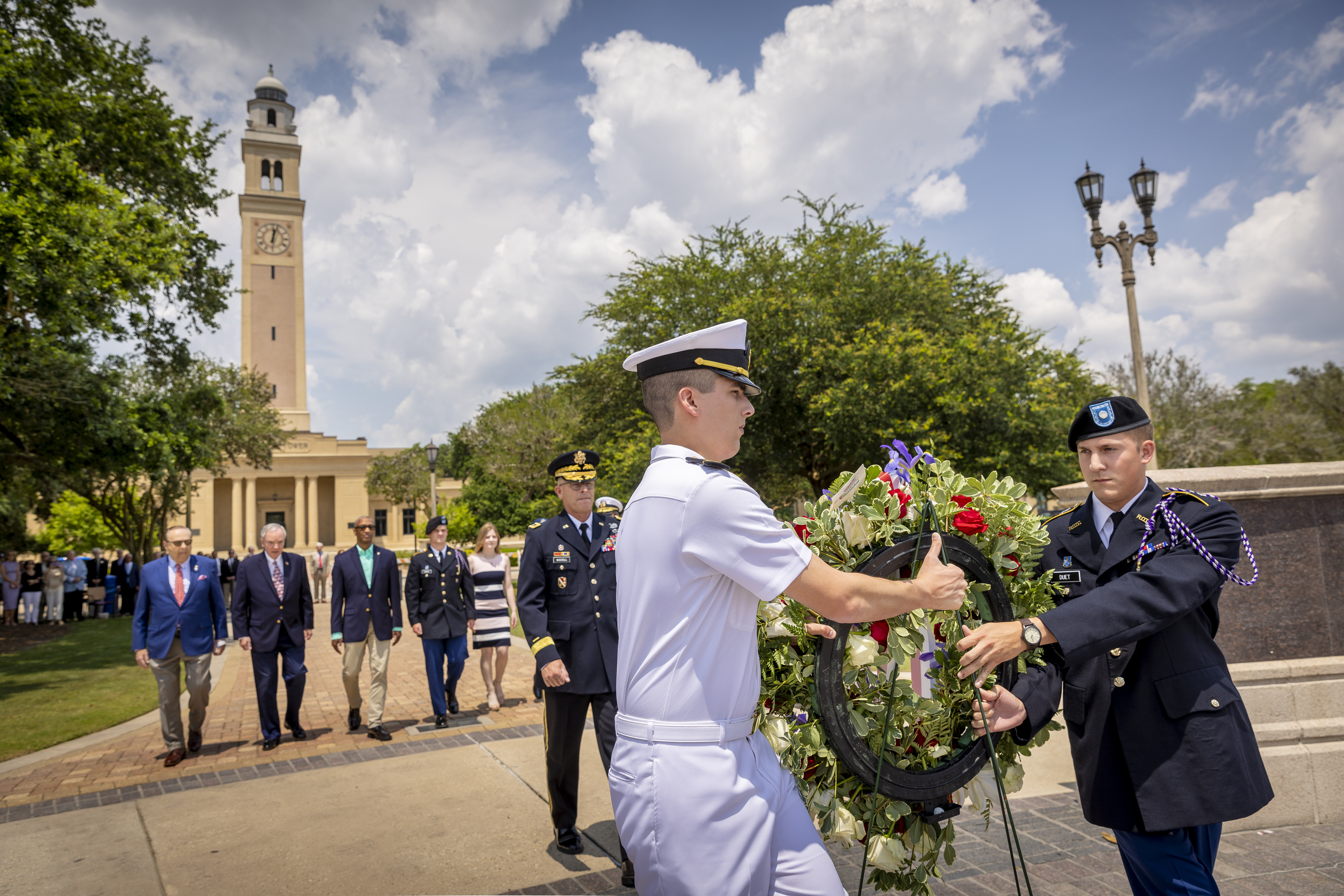 Memorial Day ceremony