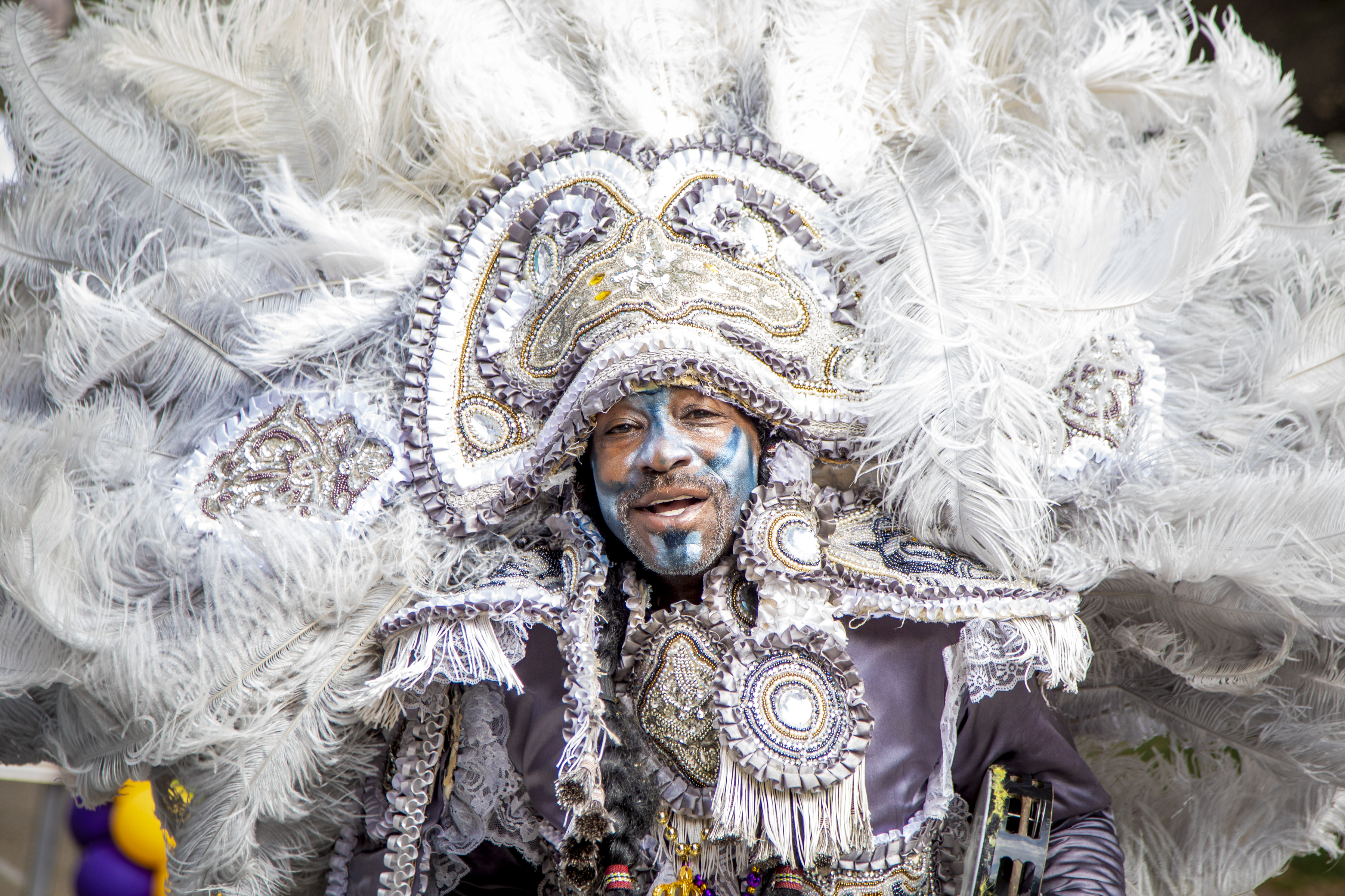 Mardi Gras Indian at Mardi Gras Mambo