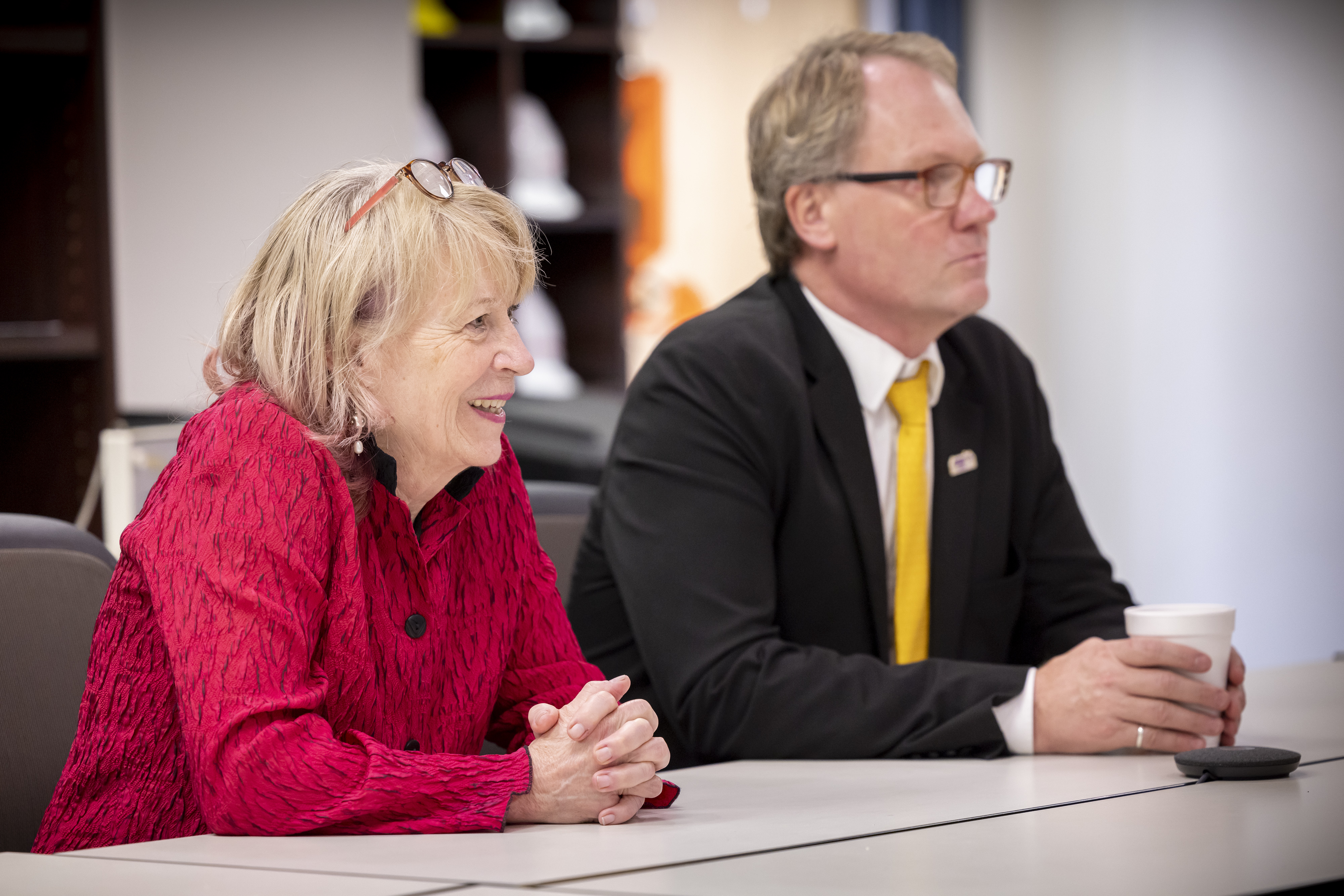 Energy Under Secretary Geri Richmond visits LSU PERTT Lab