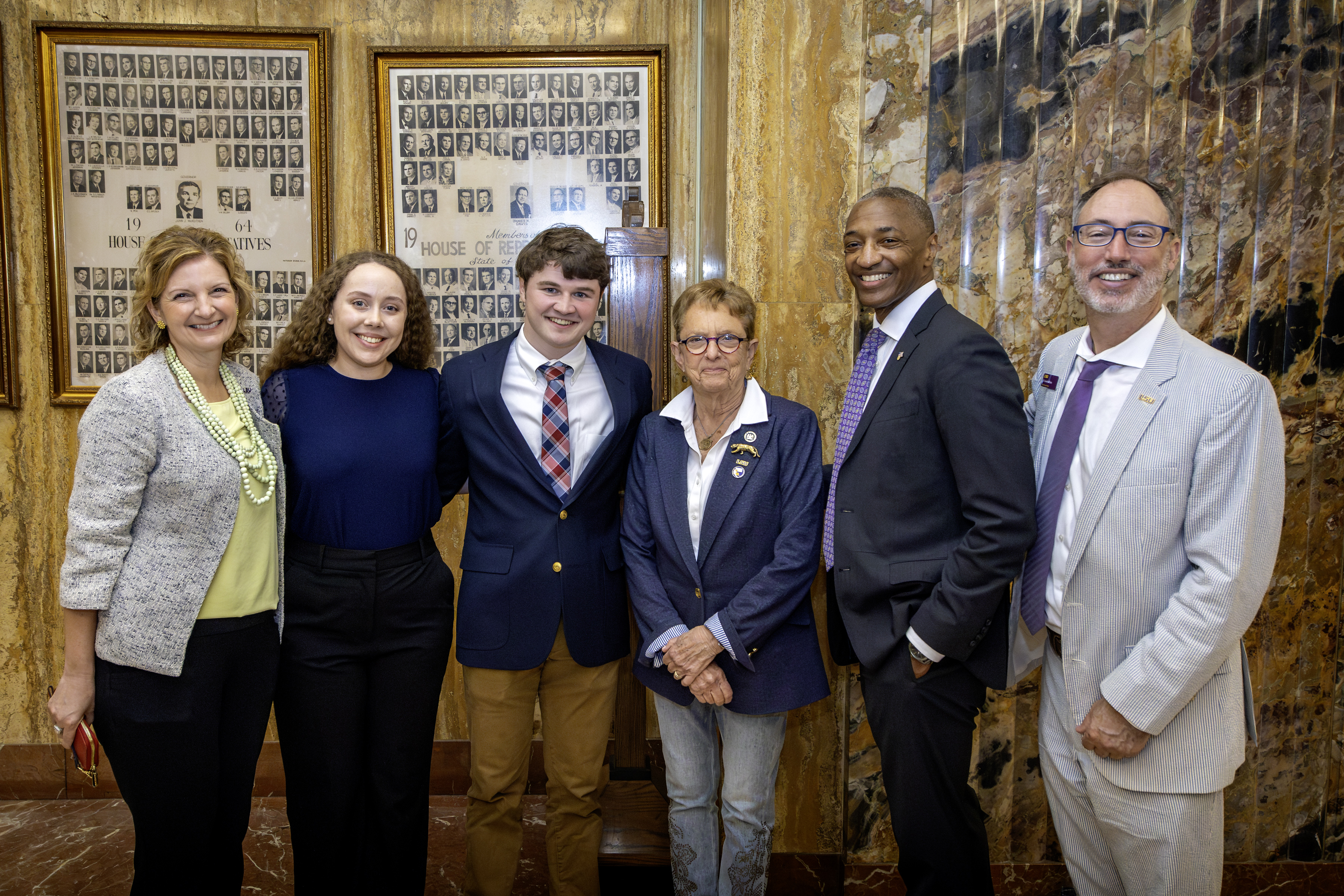 Scenes from LSU Day at the Capitol on April 24, 2024. 