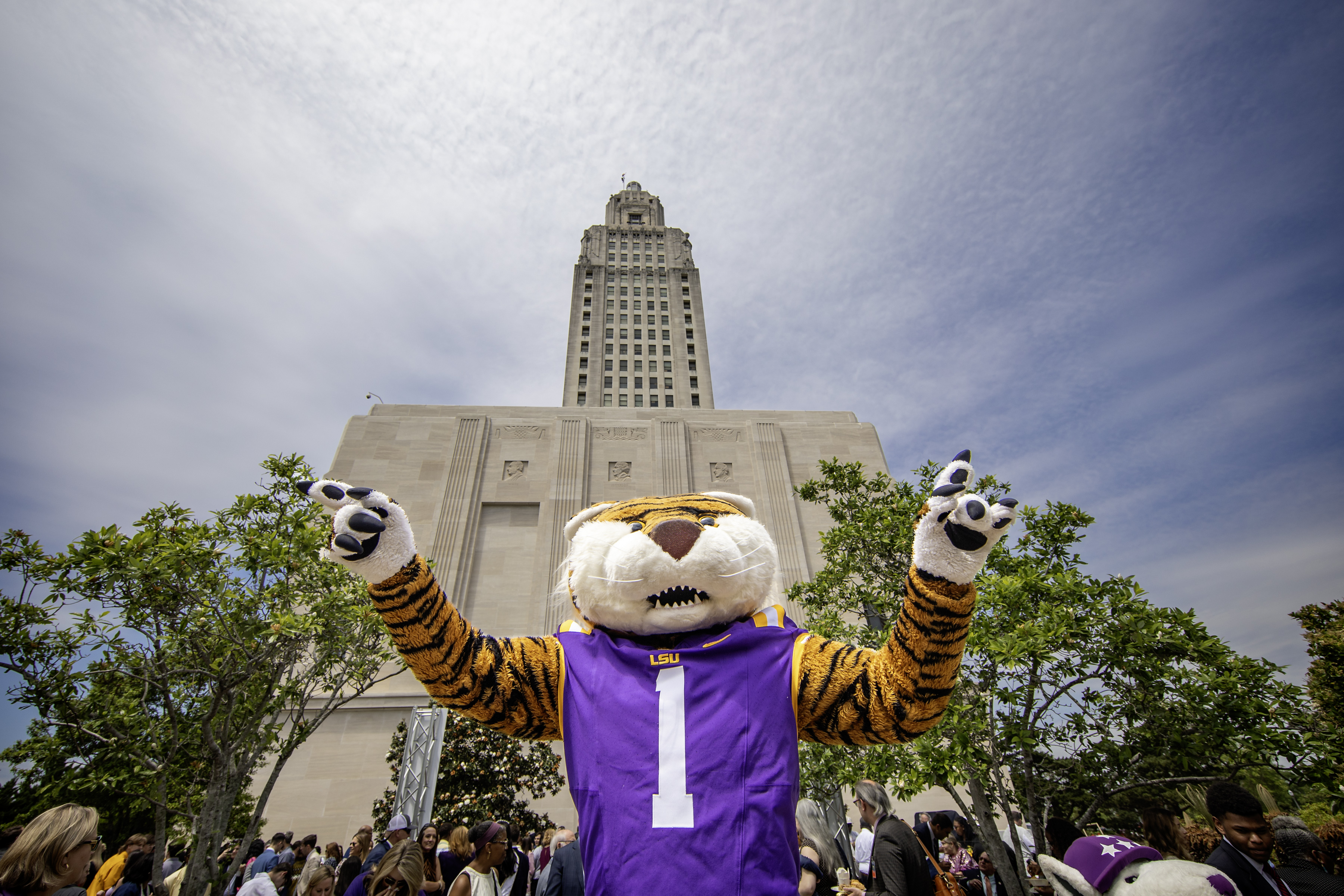 Scenes from LSU Day at the Capitol on April 24, 2024. 