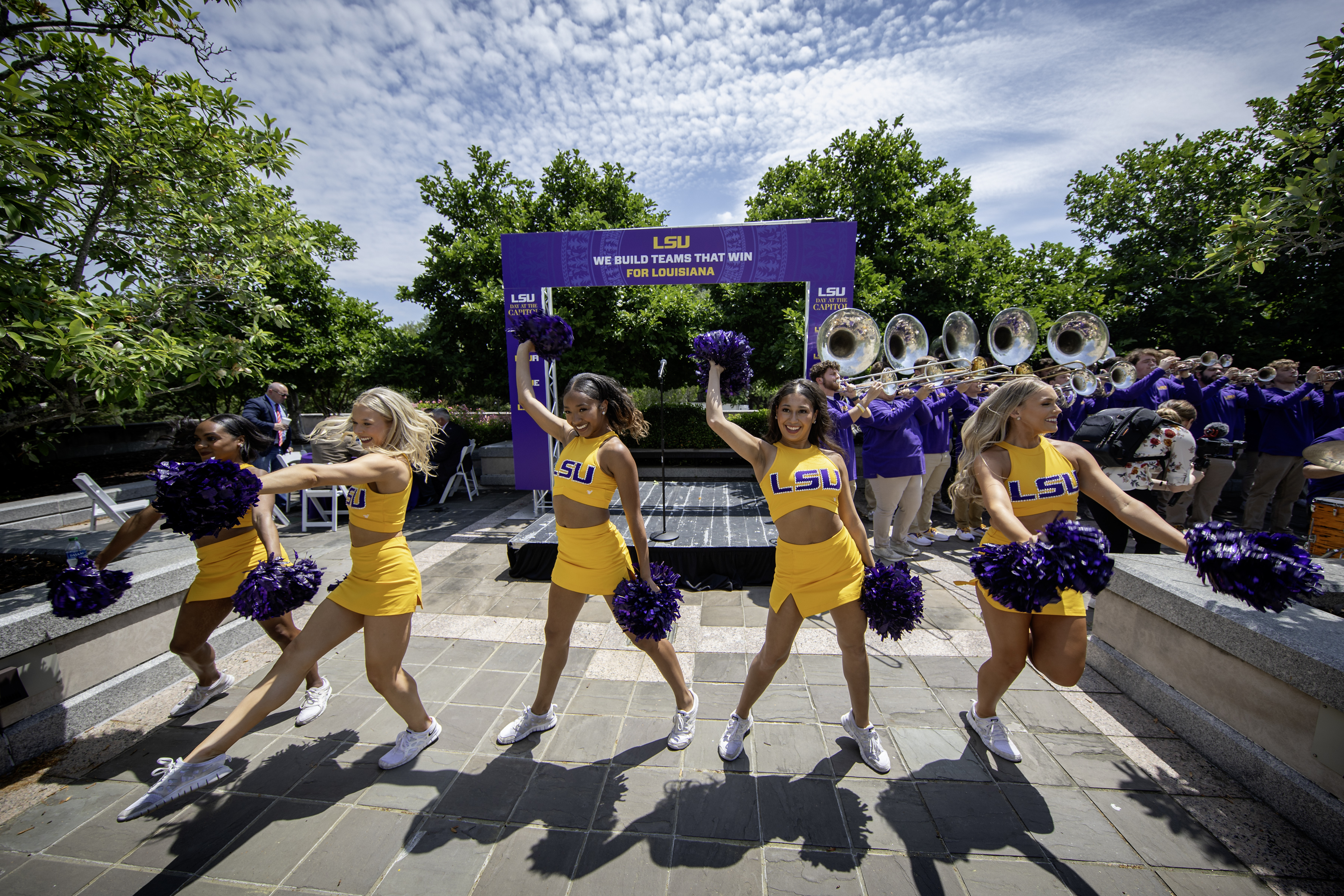 Scenes from LSU Day at the Capitol on April 24, 2024. 