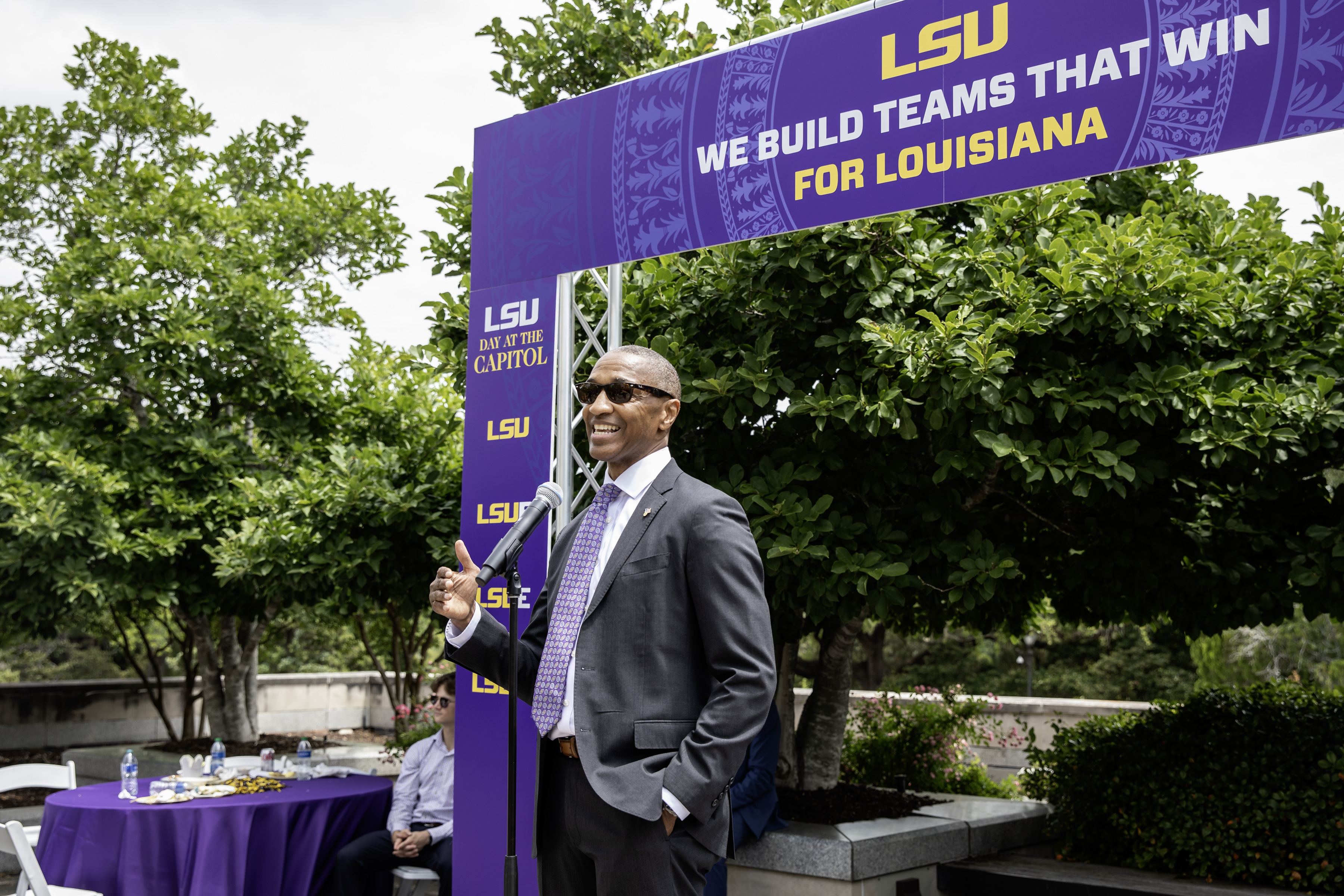 Scenes from LSU Day at the Capitol on April 24, 2024. 