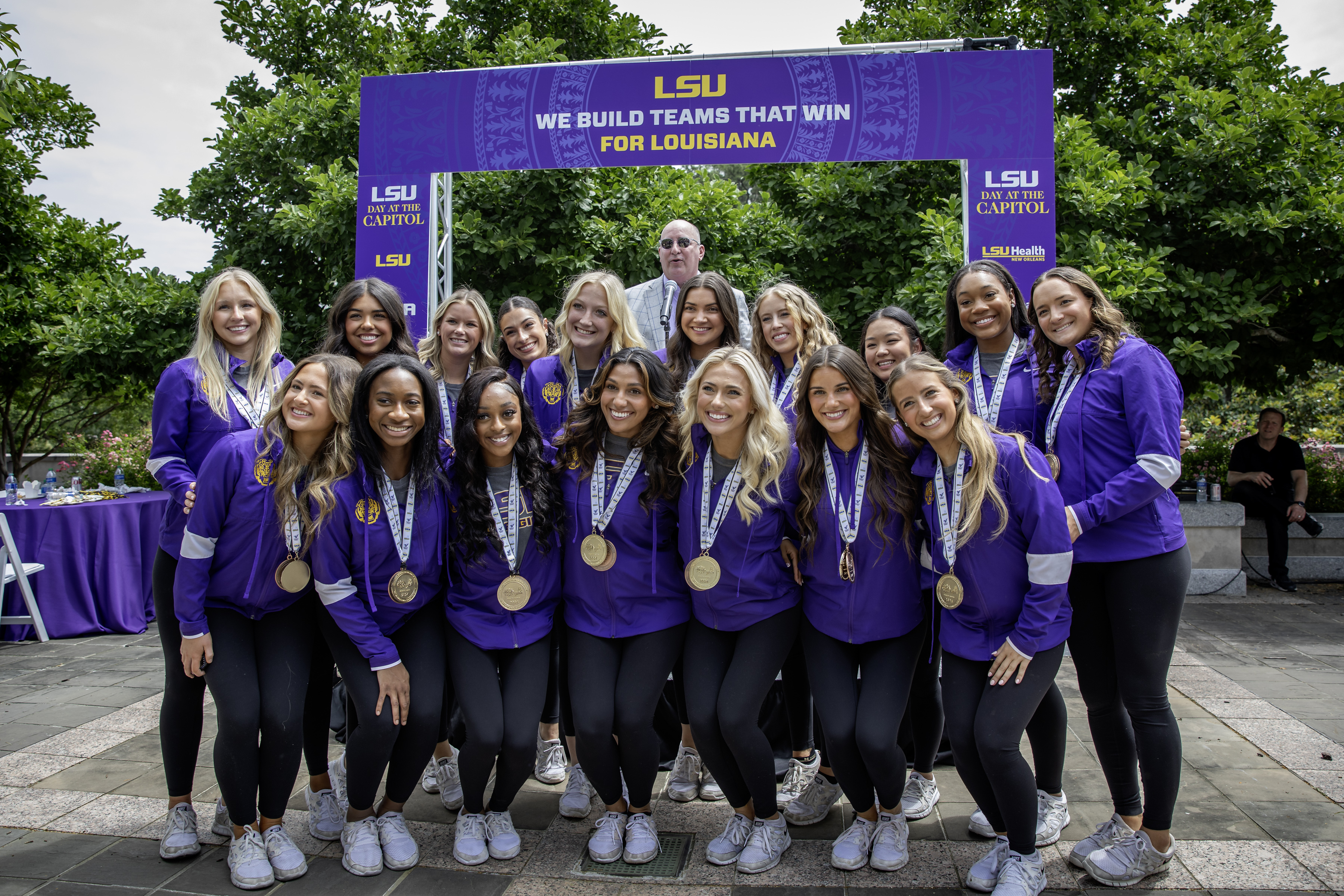 Scenes from LSU Day at the Capitol on April 24, 2024. 