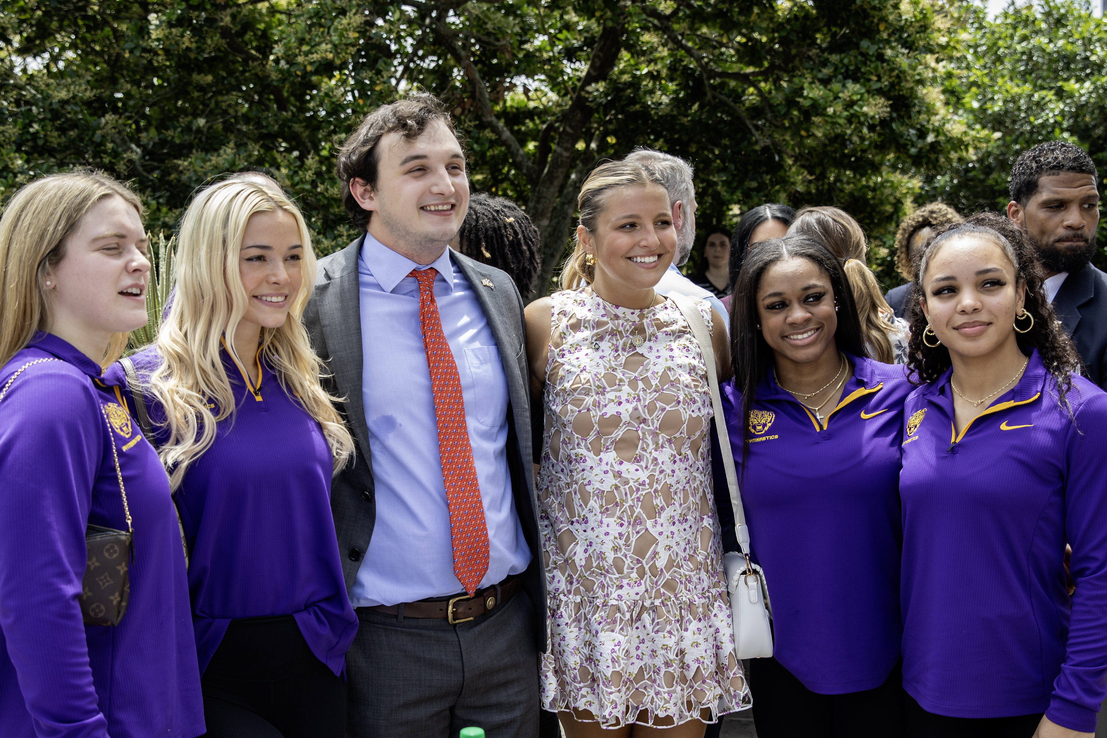 Scenes from LSU Day at the Capitol on April 24, 2024. 