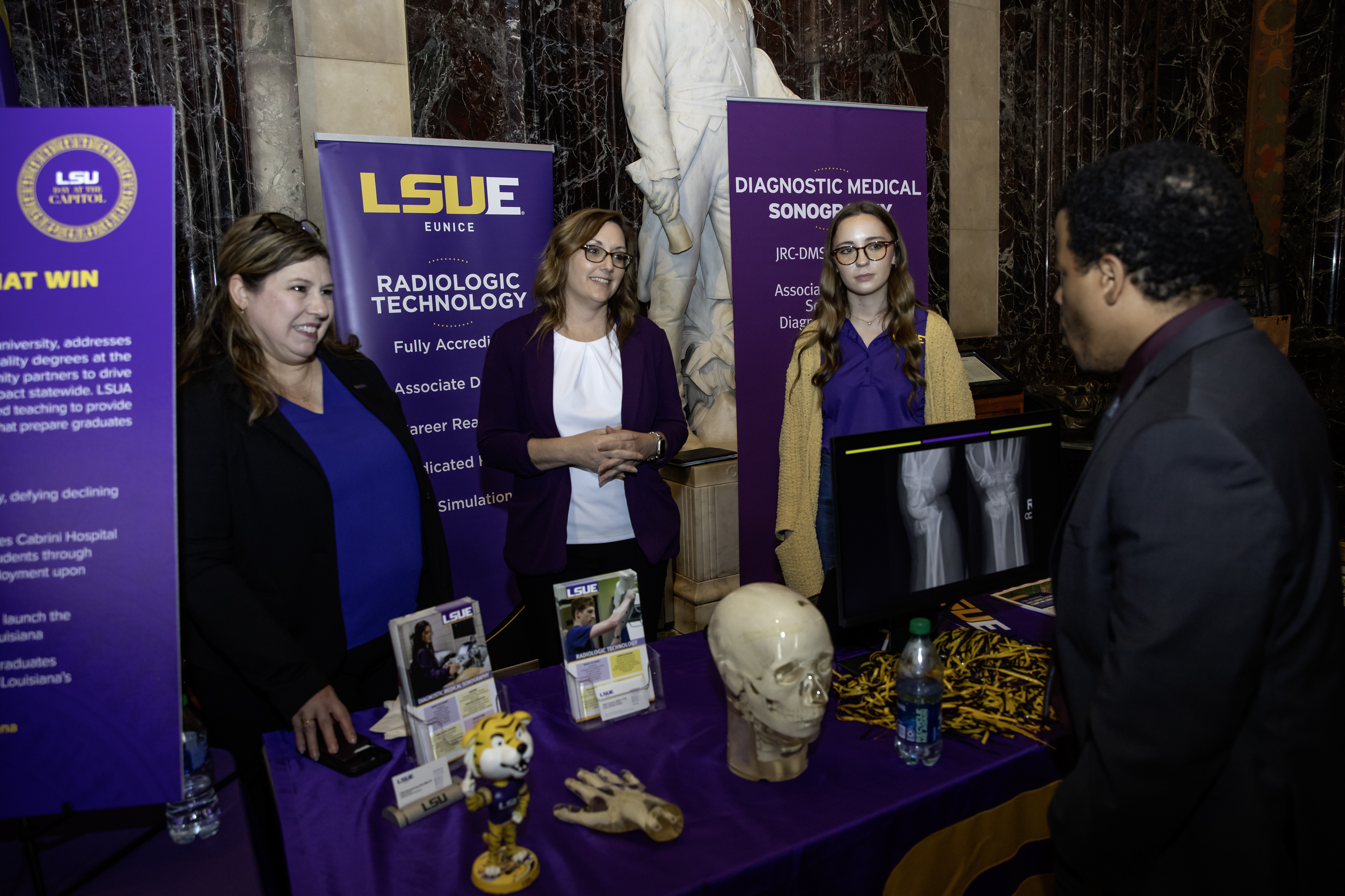 Scenes from LSU Day at the Capitol on April 24, 2024. 