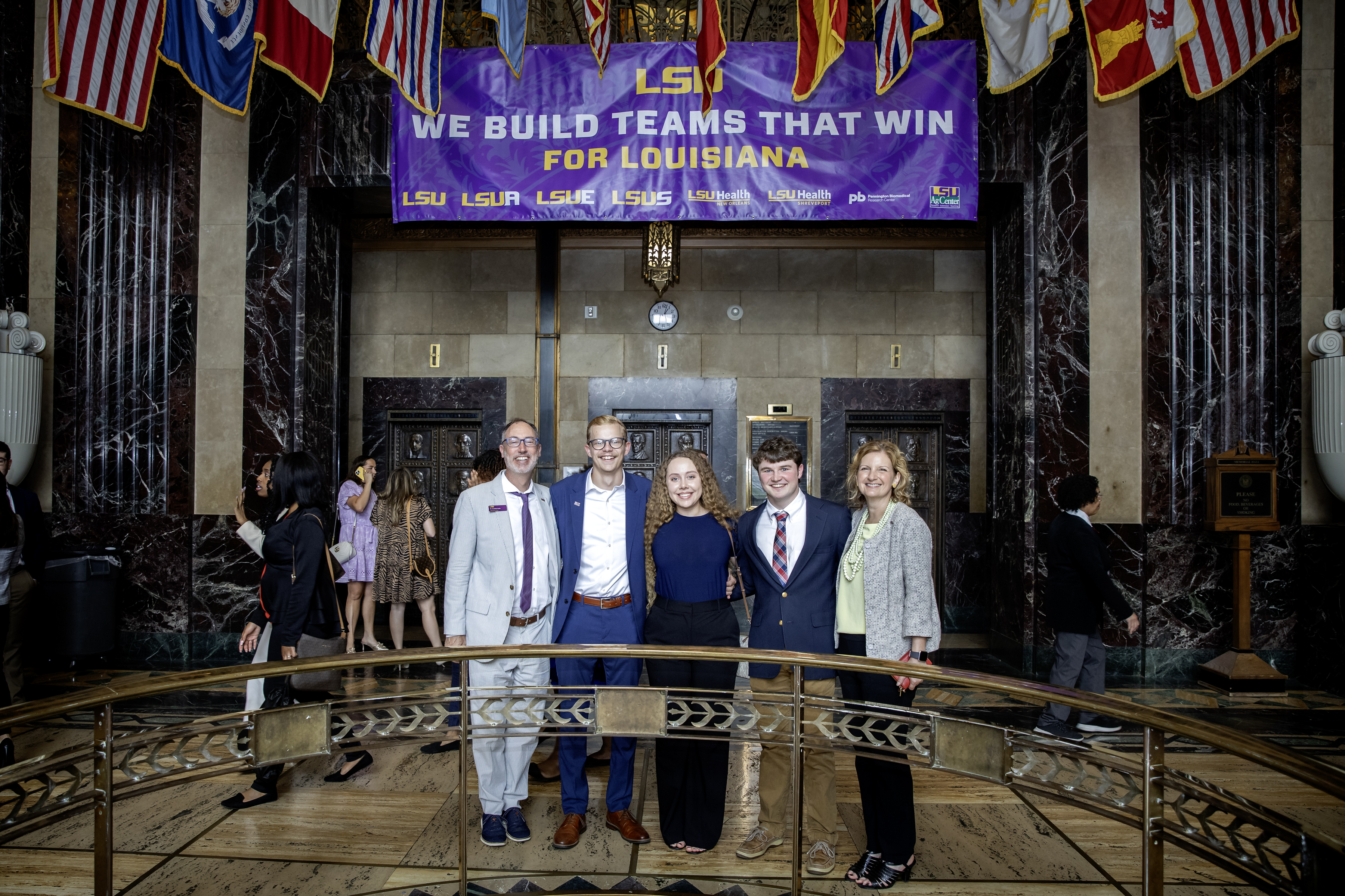 Scenes from LSU Day at the Capitol on April 24, 2024. 