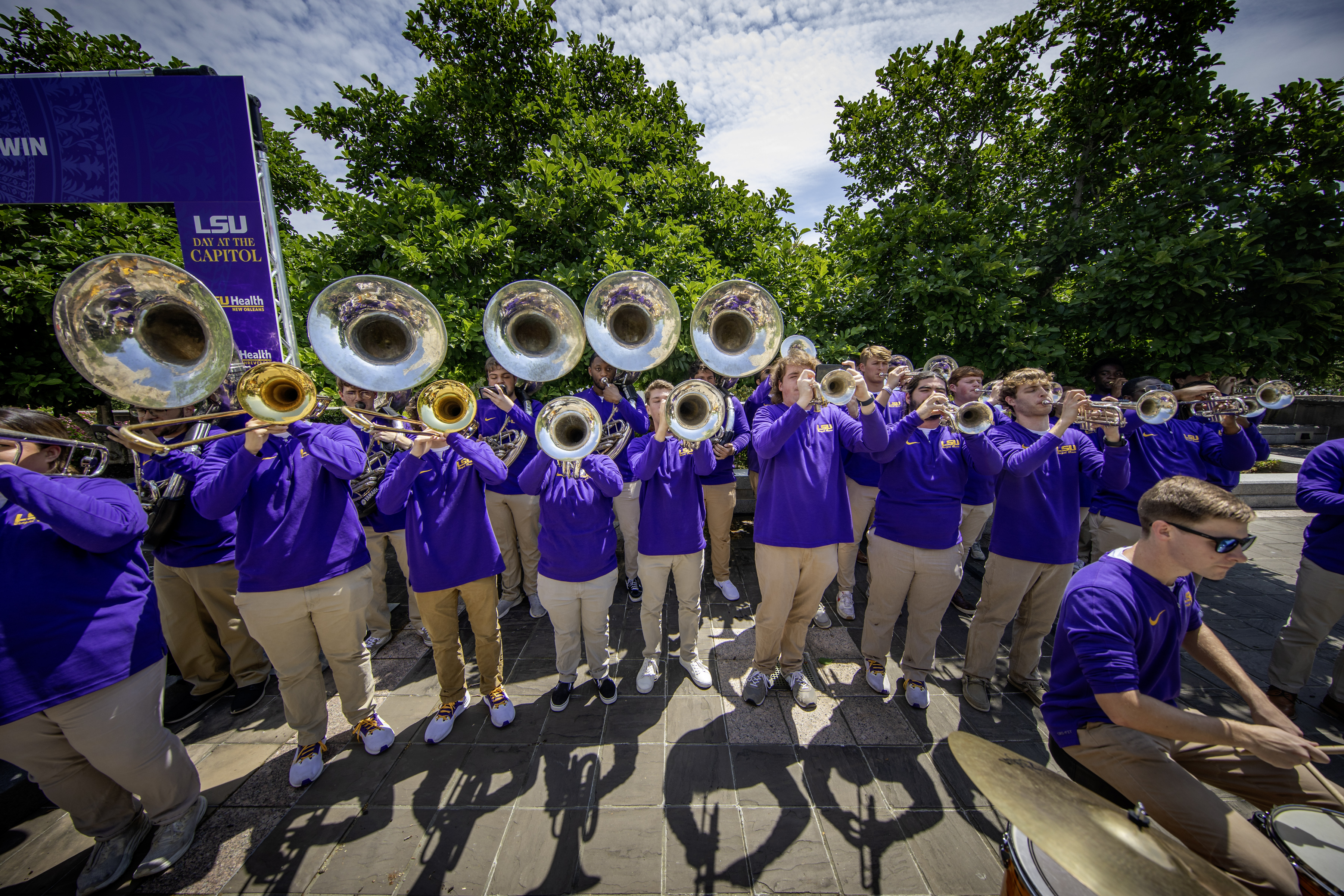 Scenes from LSU Day at the Capitol on April 24, 2024. 