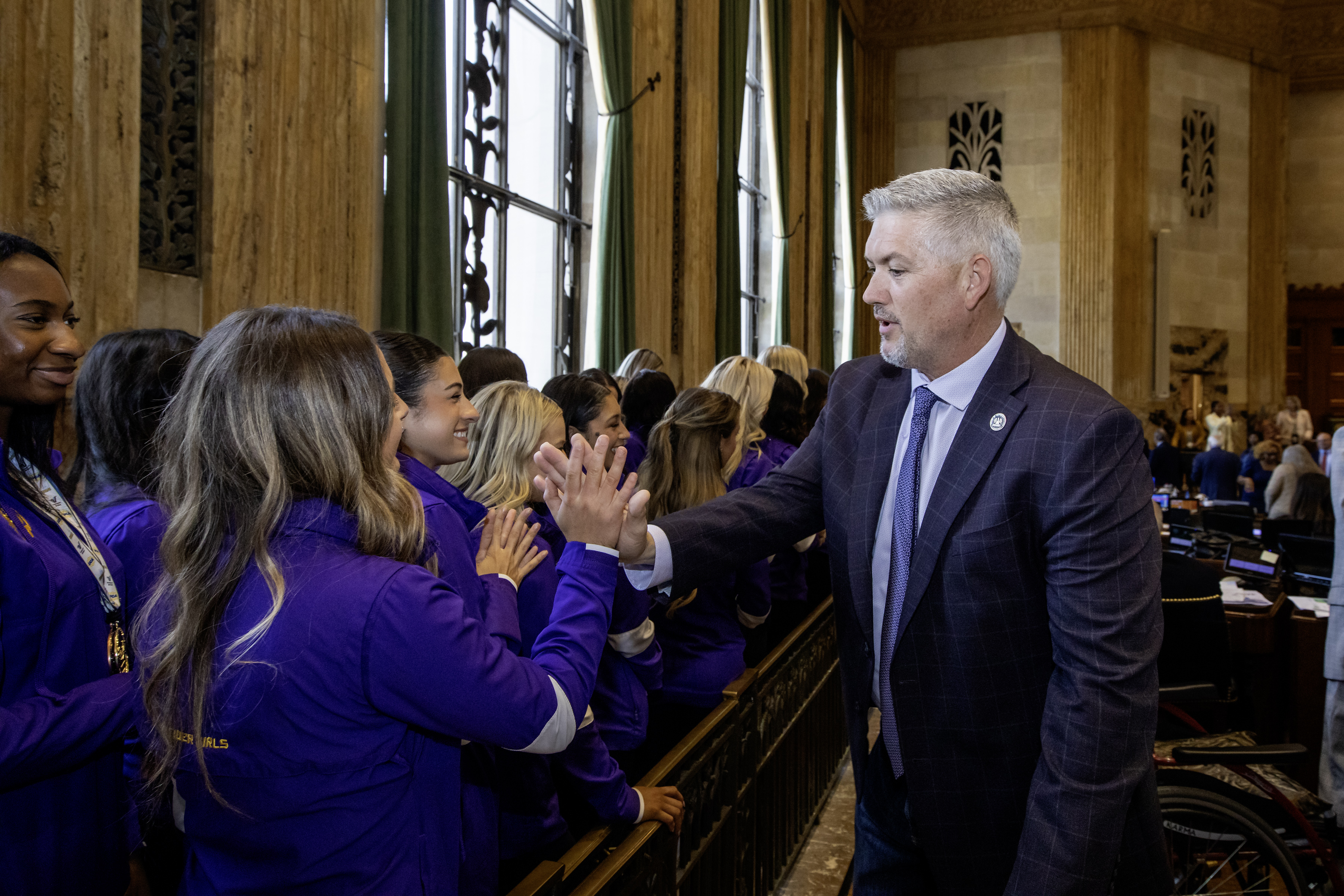 Scenes from LSU Day at the Capitol on April 24, 2024. 