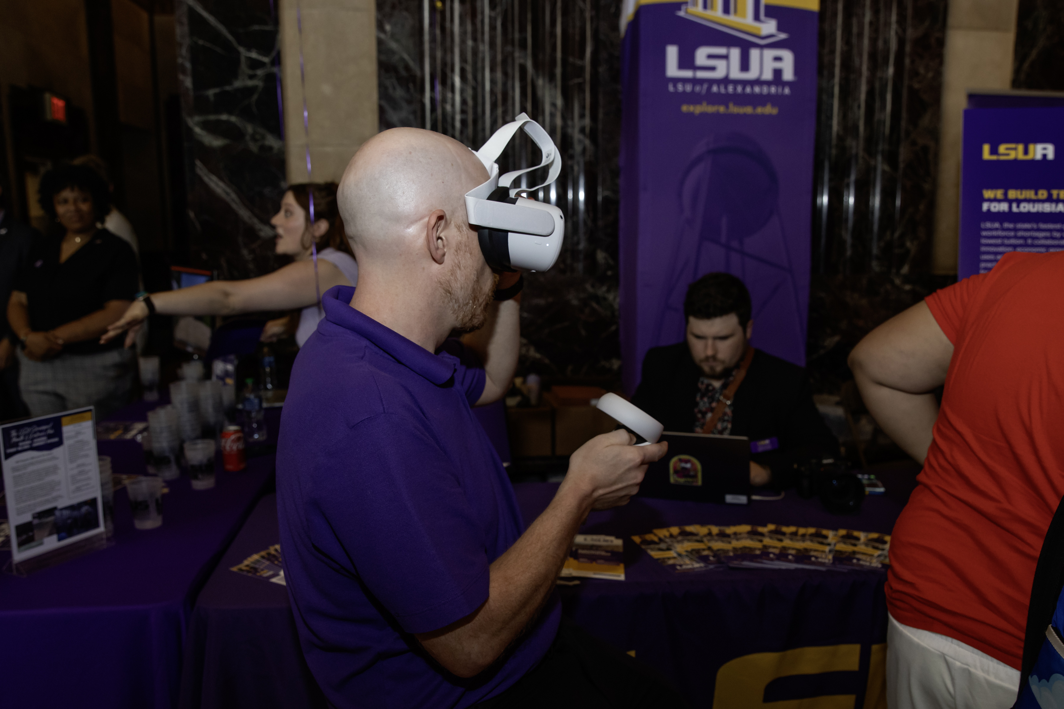 Scenes from LSU Day at the Capitol on April 24, 2024. 