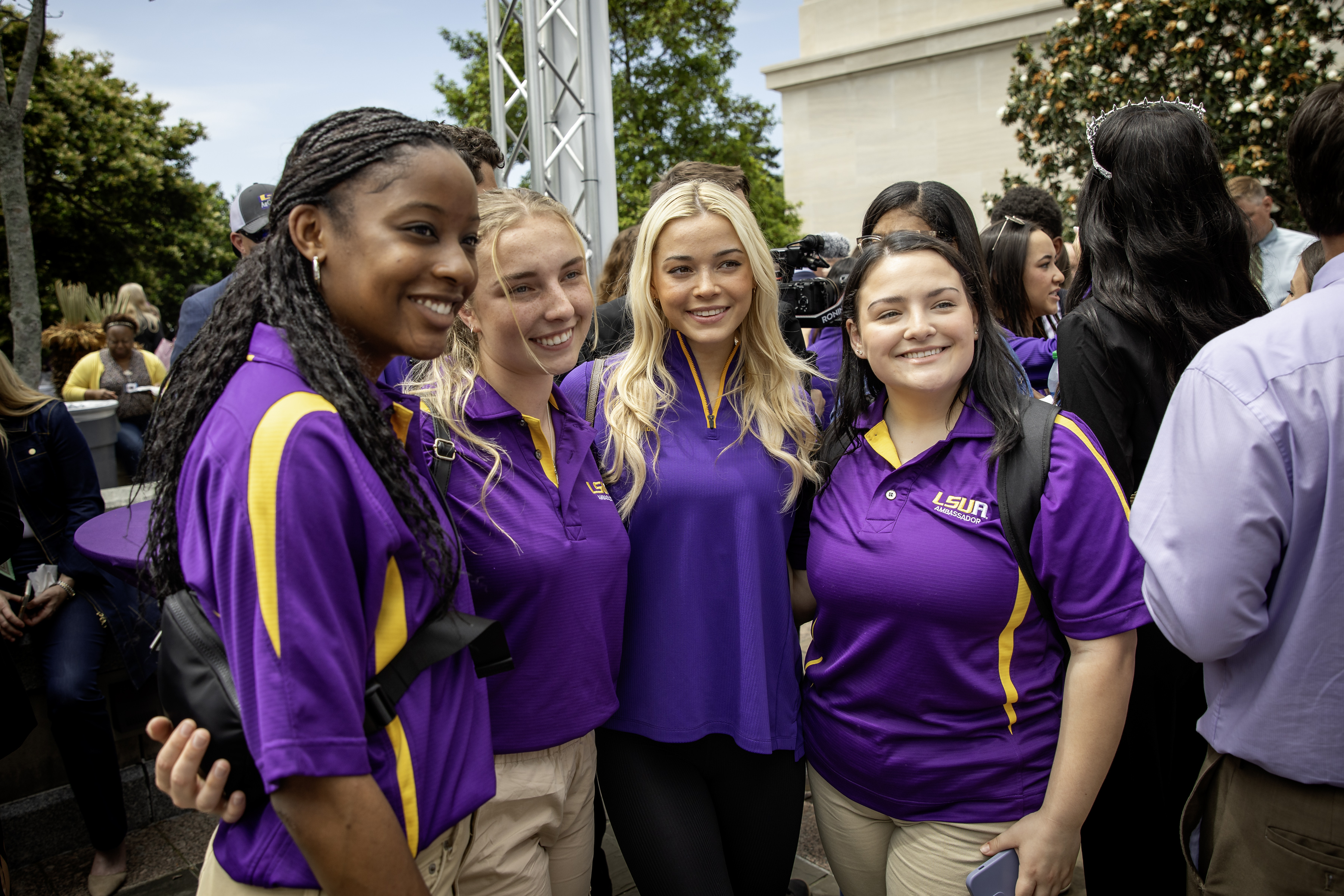 Scenes from LSU Day at the Capitol on April 24, 2024. 