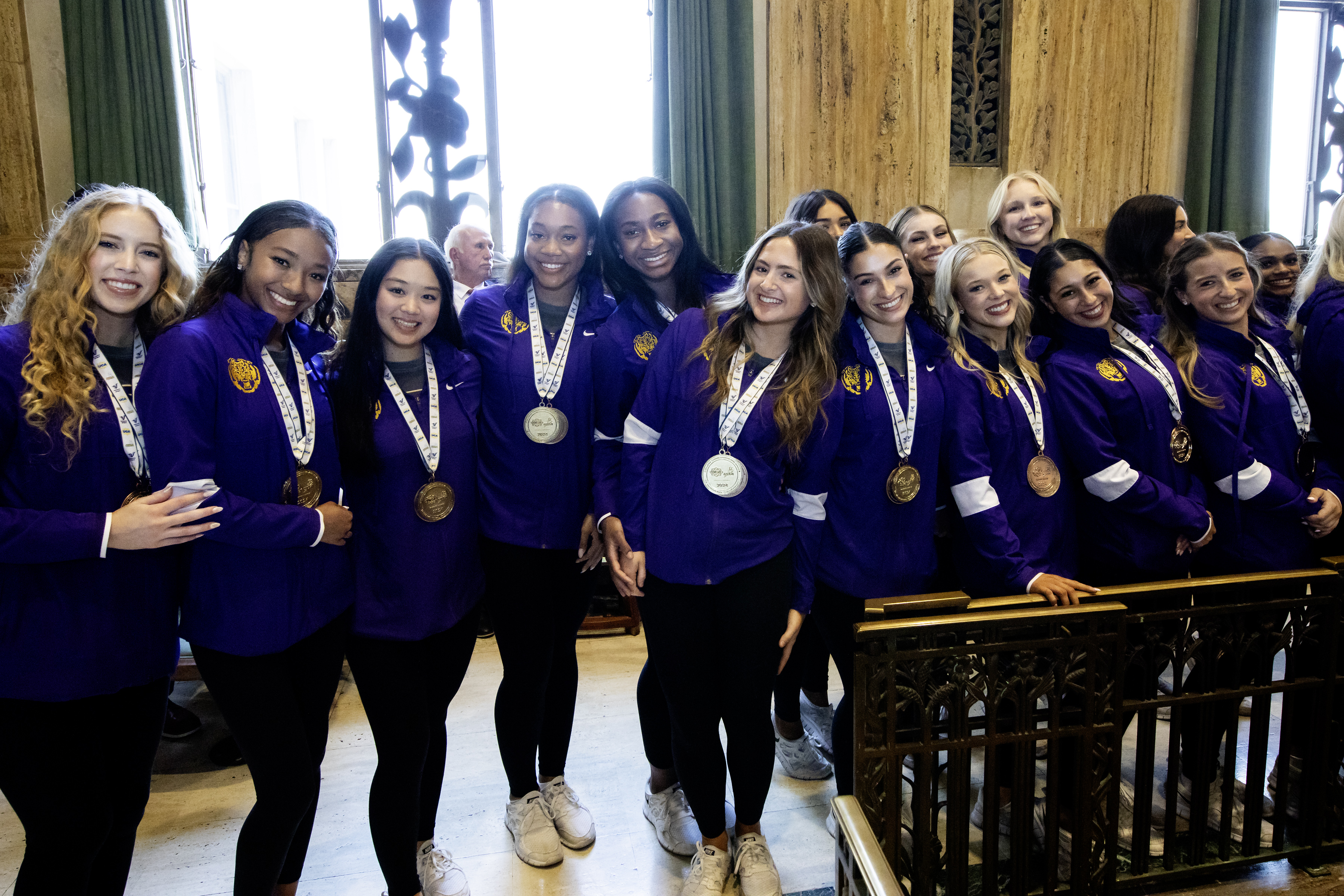 Scenes from LSU Day at the Capitol on April 24, 2024. 