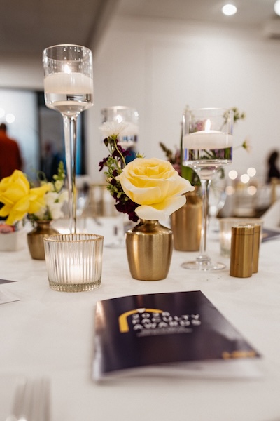 Table at 2026 Faculty Awards