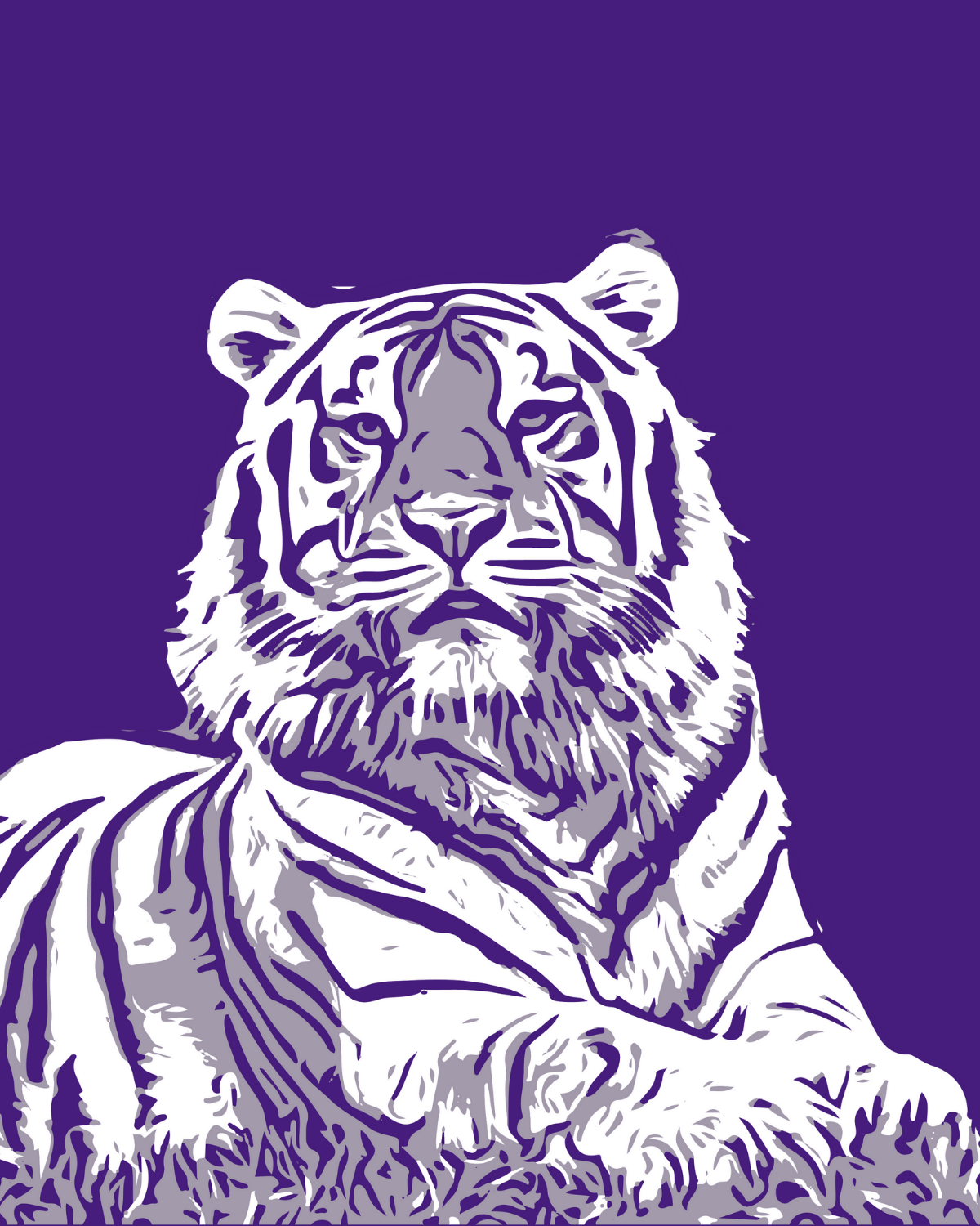 Mike the Tiger graphic