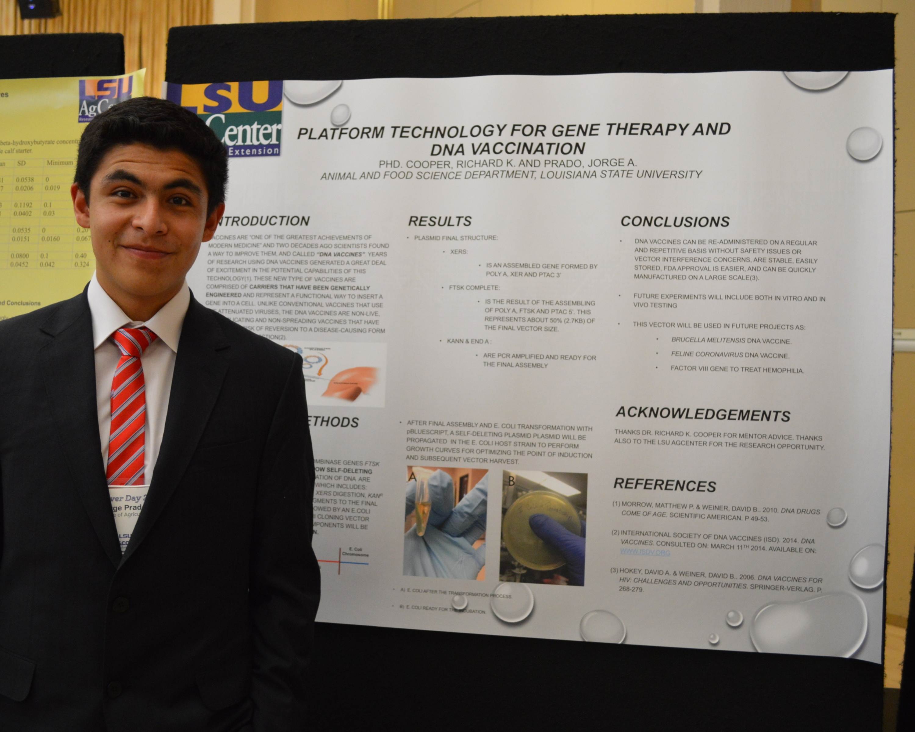 Student by research poster