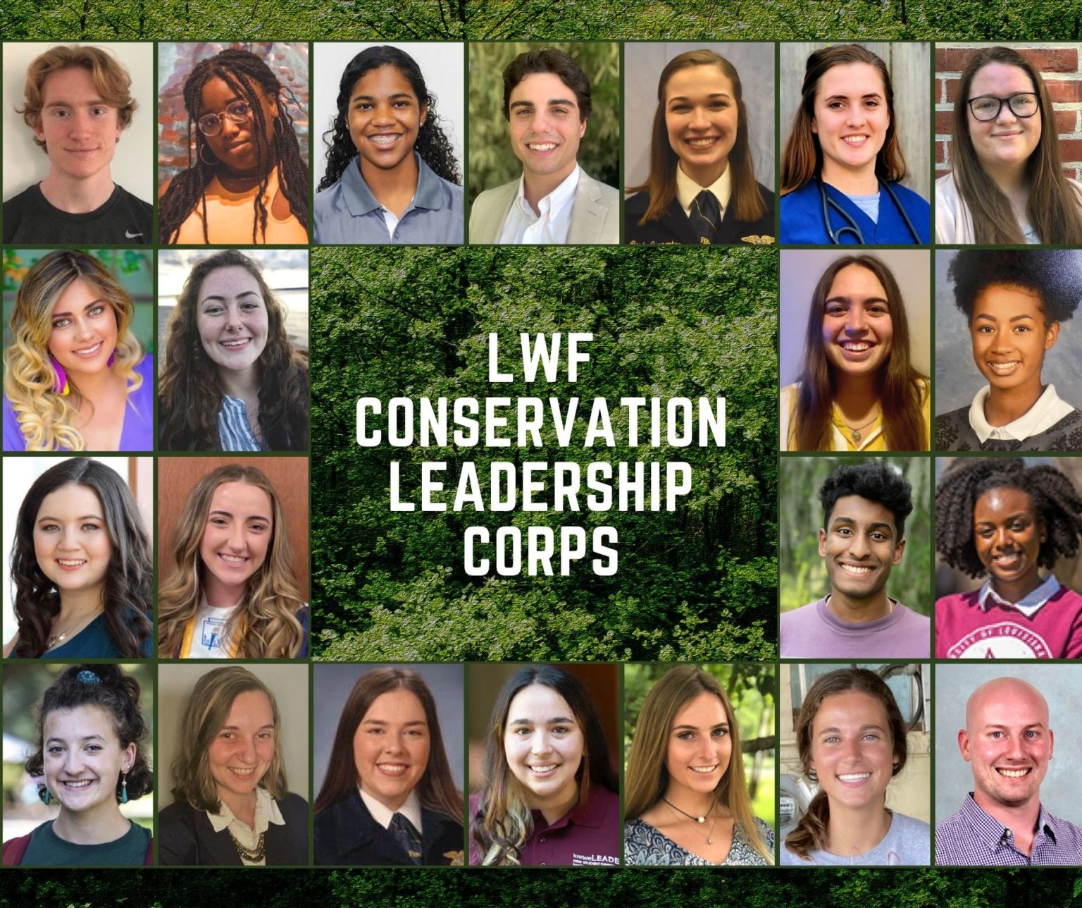 LWF Announces 2022 Conservation Leadership Corps Students