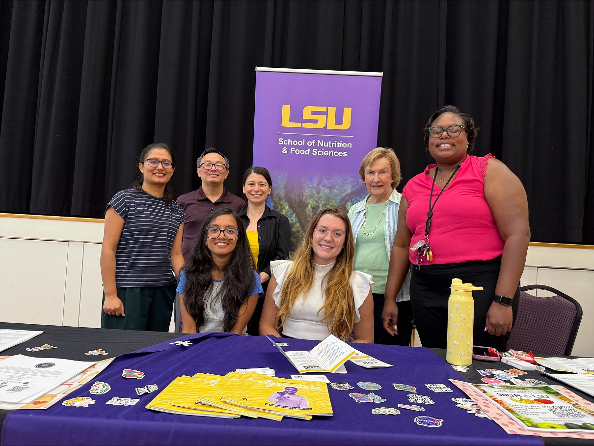 Part of our Faculty and Students Posed for a Picture