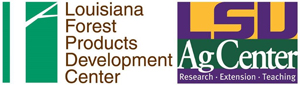 Louisiana Forest Products Develepment Center &amp; LSU AgCenter logo