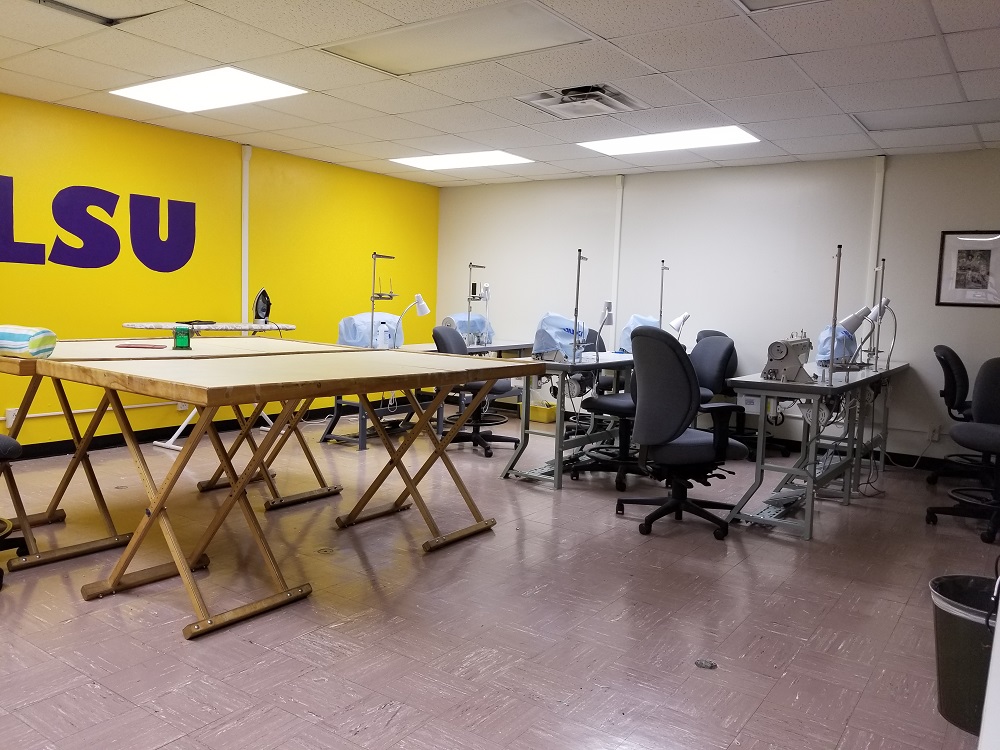 Sewing lab tables