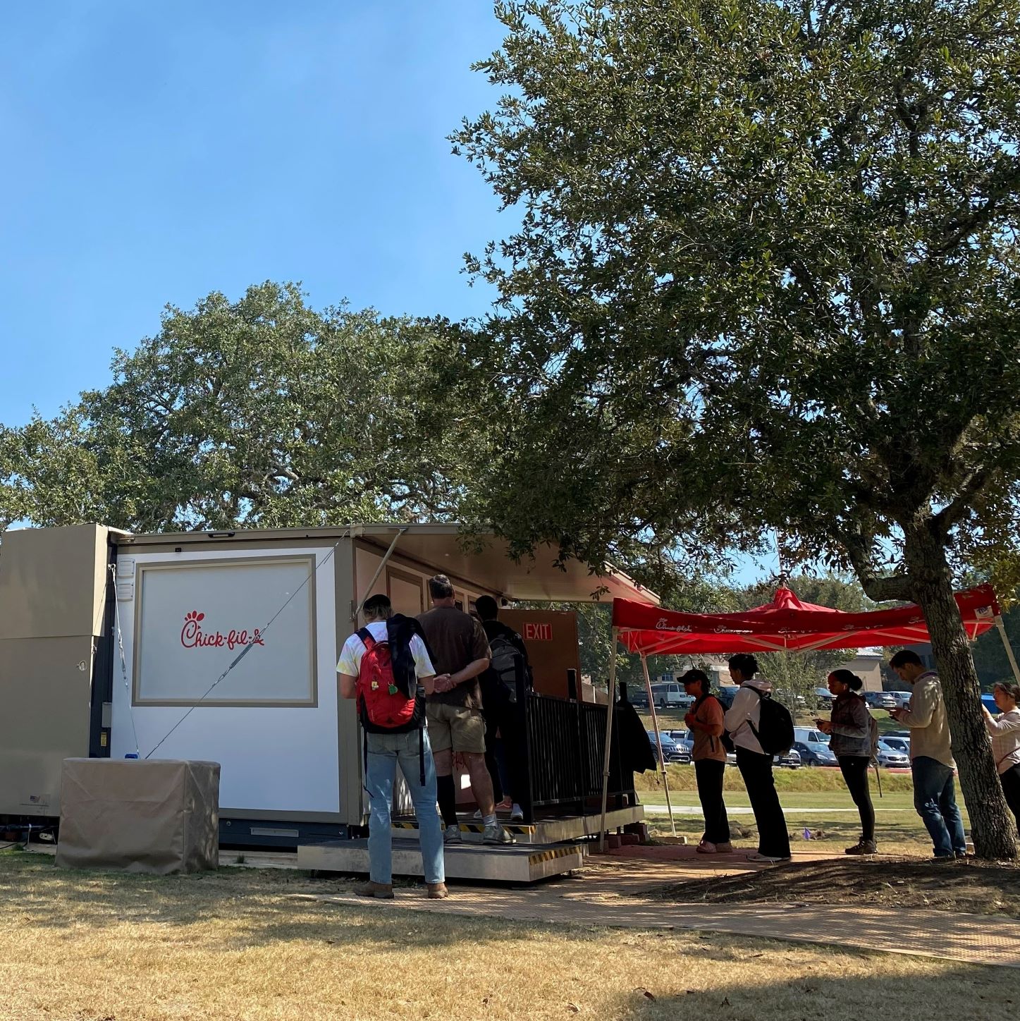 Chick-fil-a Mobile Ordering Pop-Ups