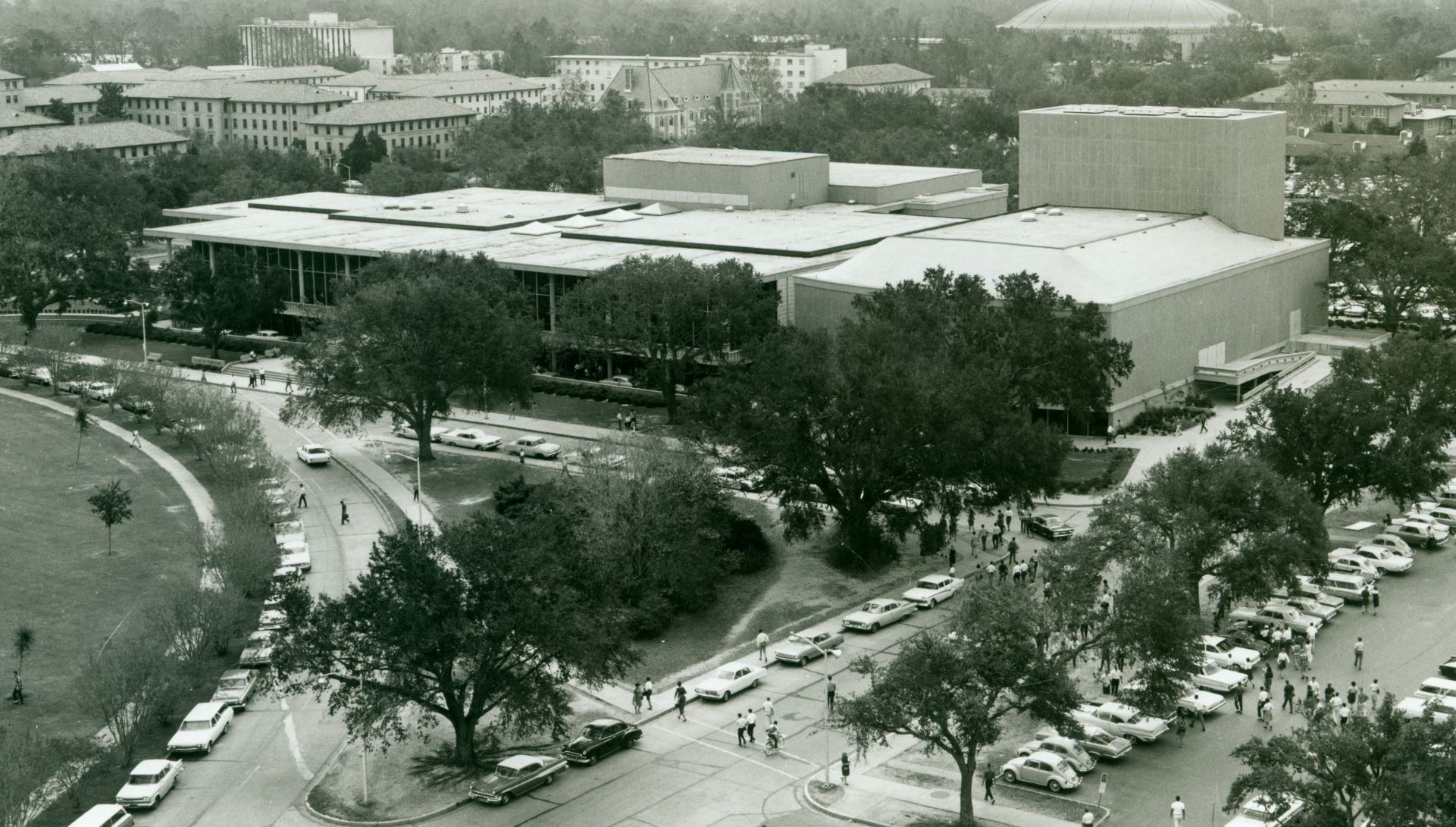 Birds eye view of the union taken in the 1970s
