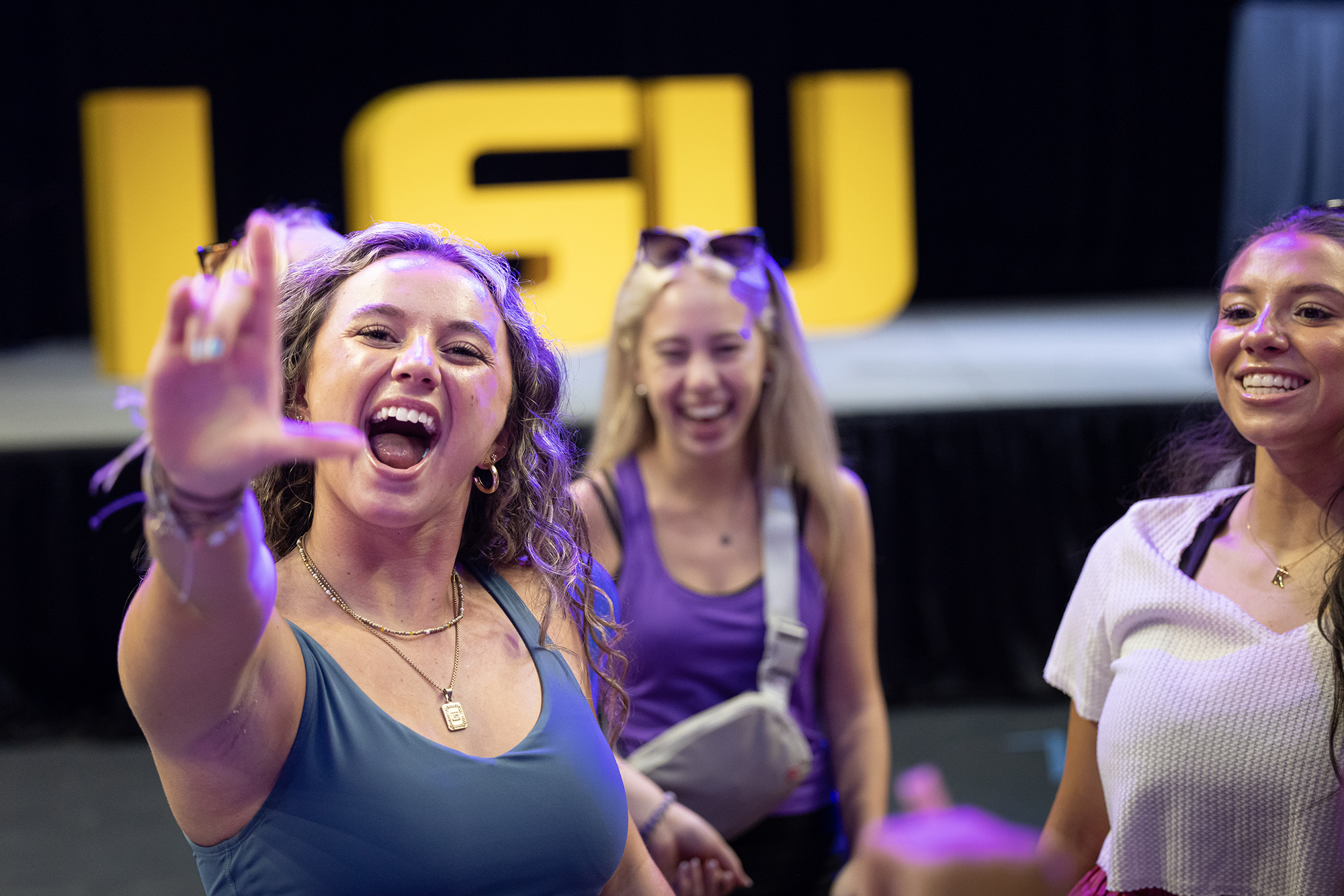 Students have a good time at LSU's Welcome Week convocation