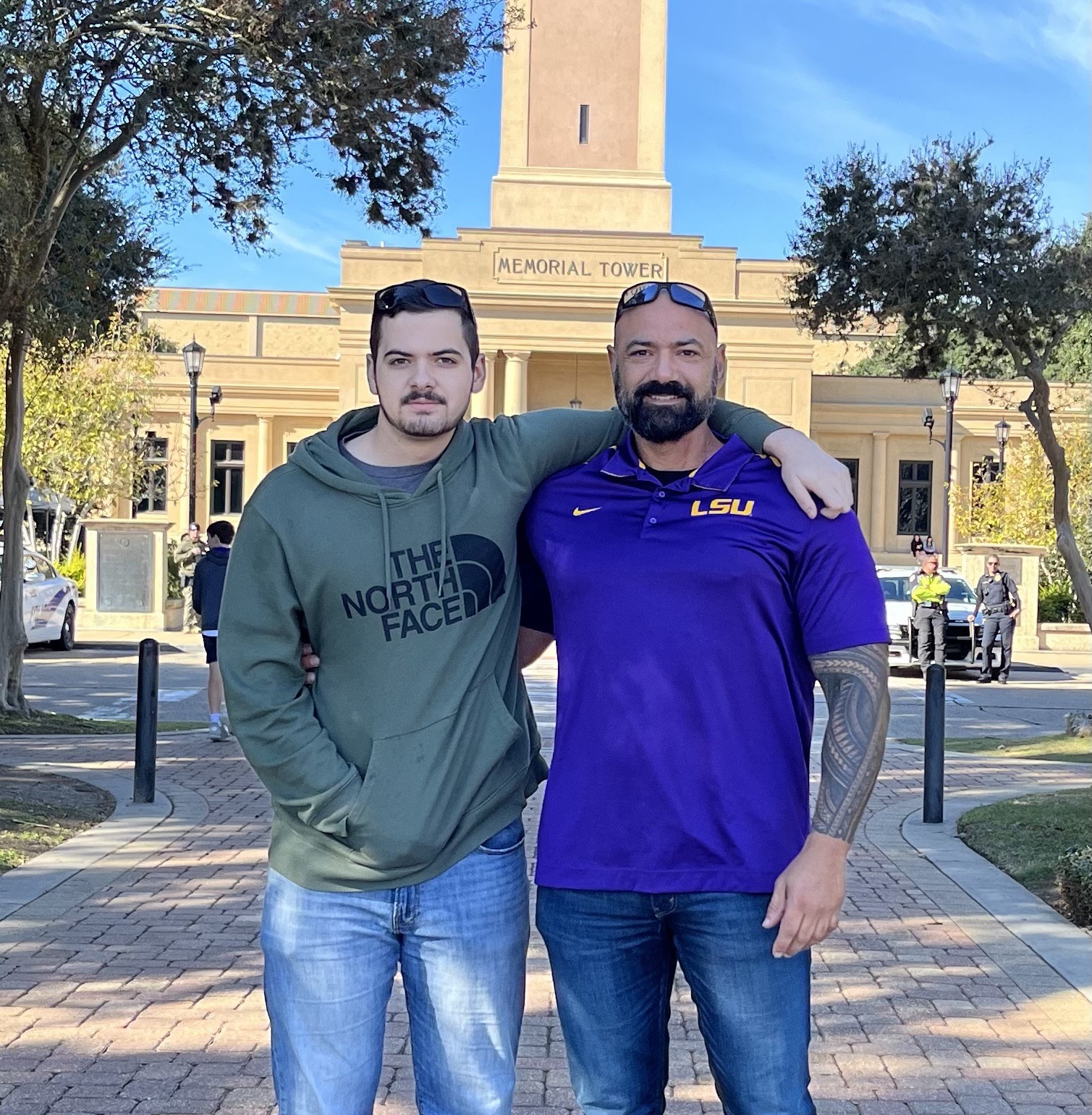 Photo of Eric and Micah Marchand