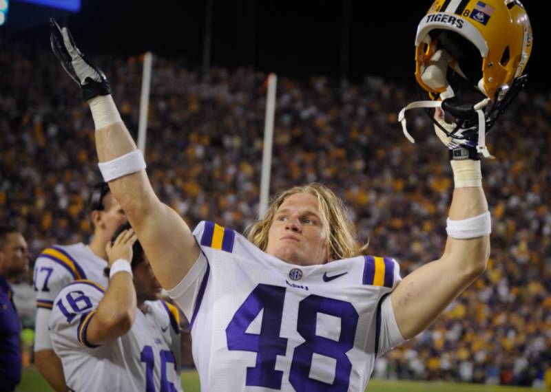 Former LSU football player Seth Fruge