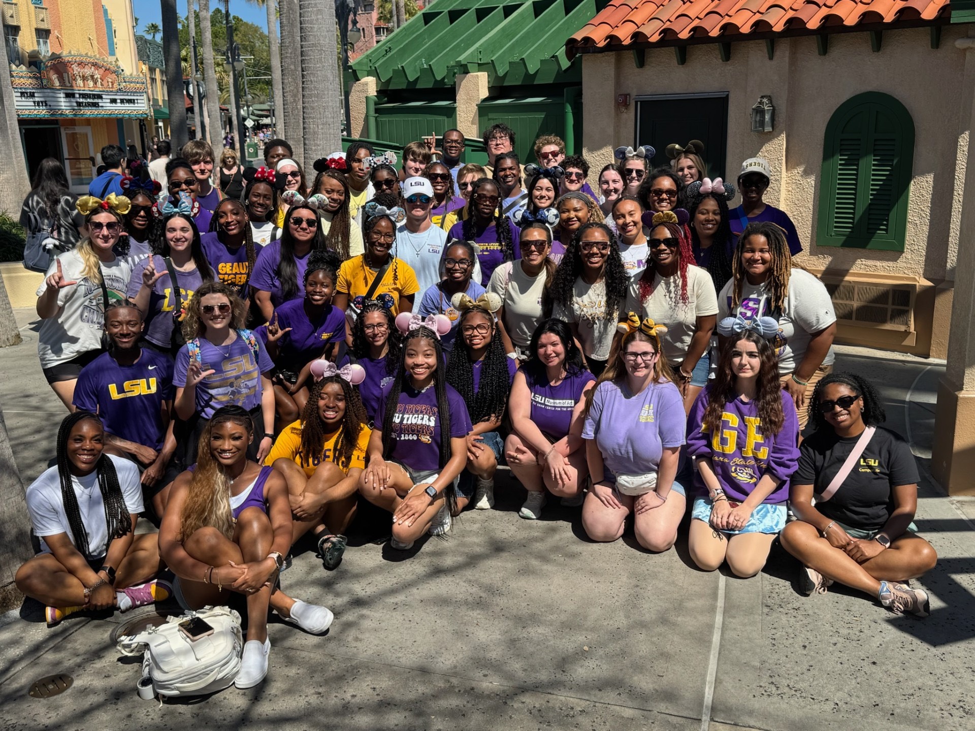 LSU students at Disney for the Disney Leadership Experience