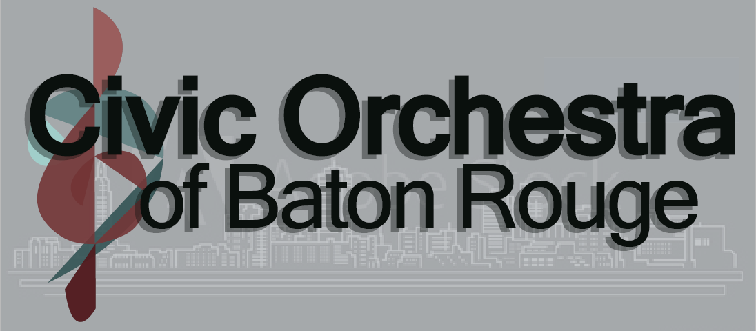 civic orchestra of baton rouge logo