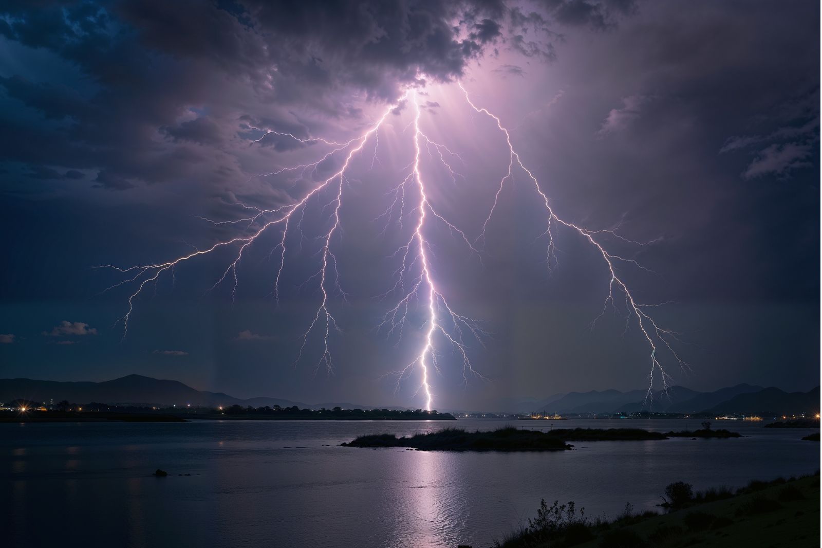 lightning strikes