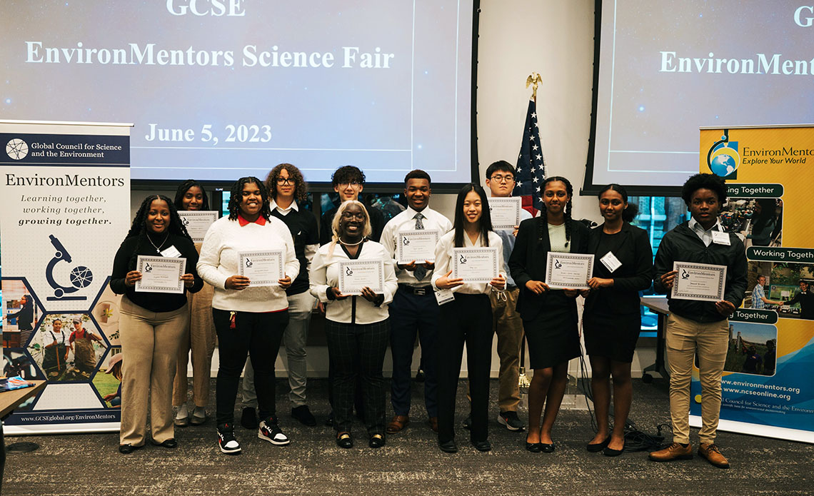 LSU EnvironMentors Students and Mentors