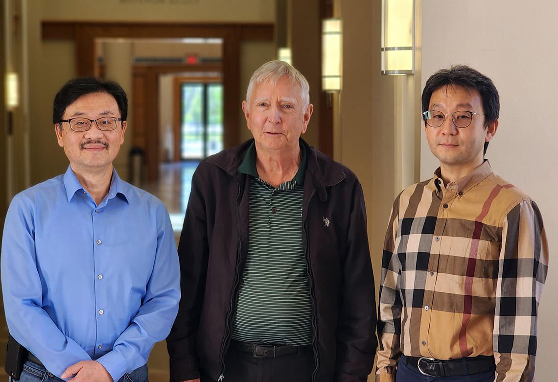 Dr. Wei-Hsung Wang, Dr. Ed Laws and Dr. Yong-Ha Kim