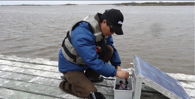 Li Checks an Air Pressure Sensor