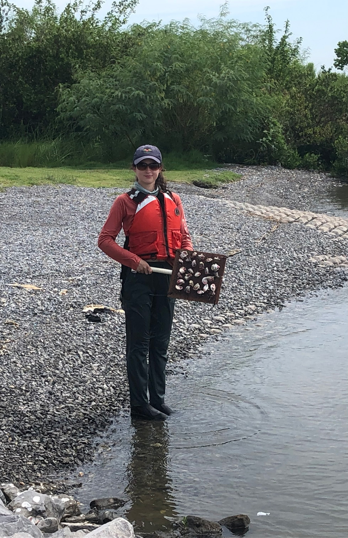Coastal environmental sciences student conducts summer research