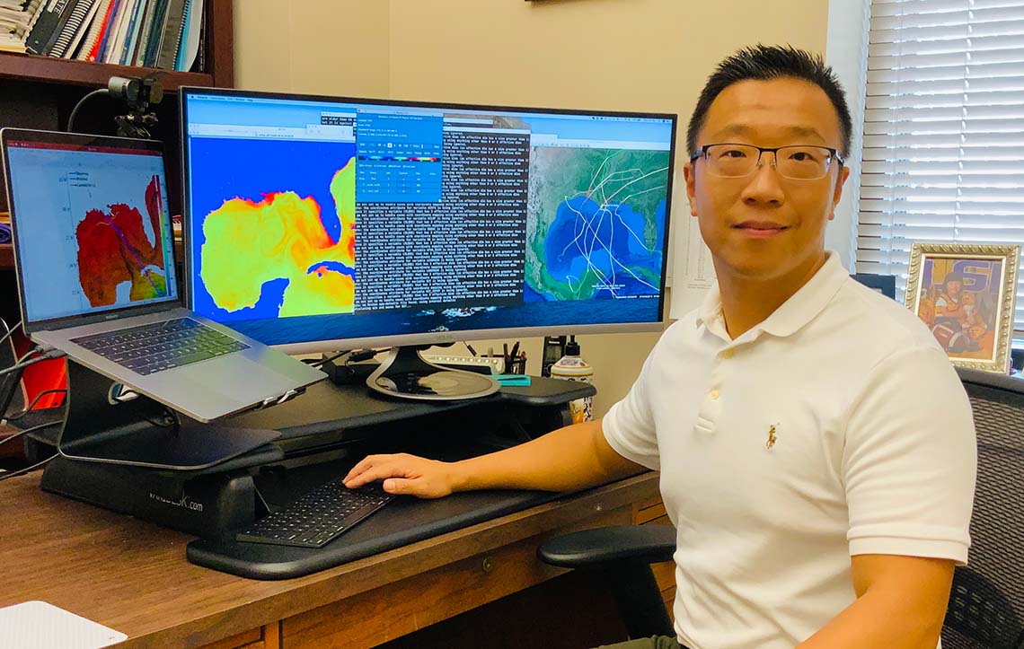 LSU Department of Oceanography & Coastal Sciences Associate Professor X. George Xue