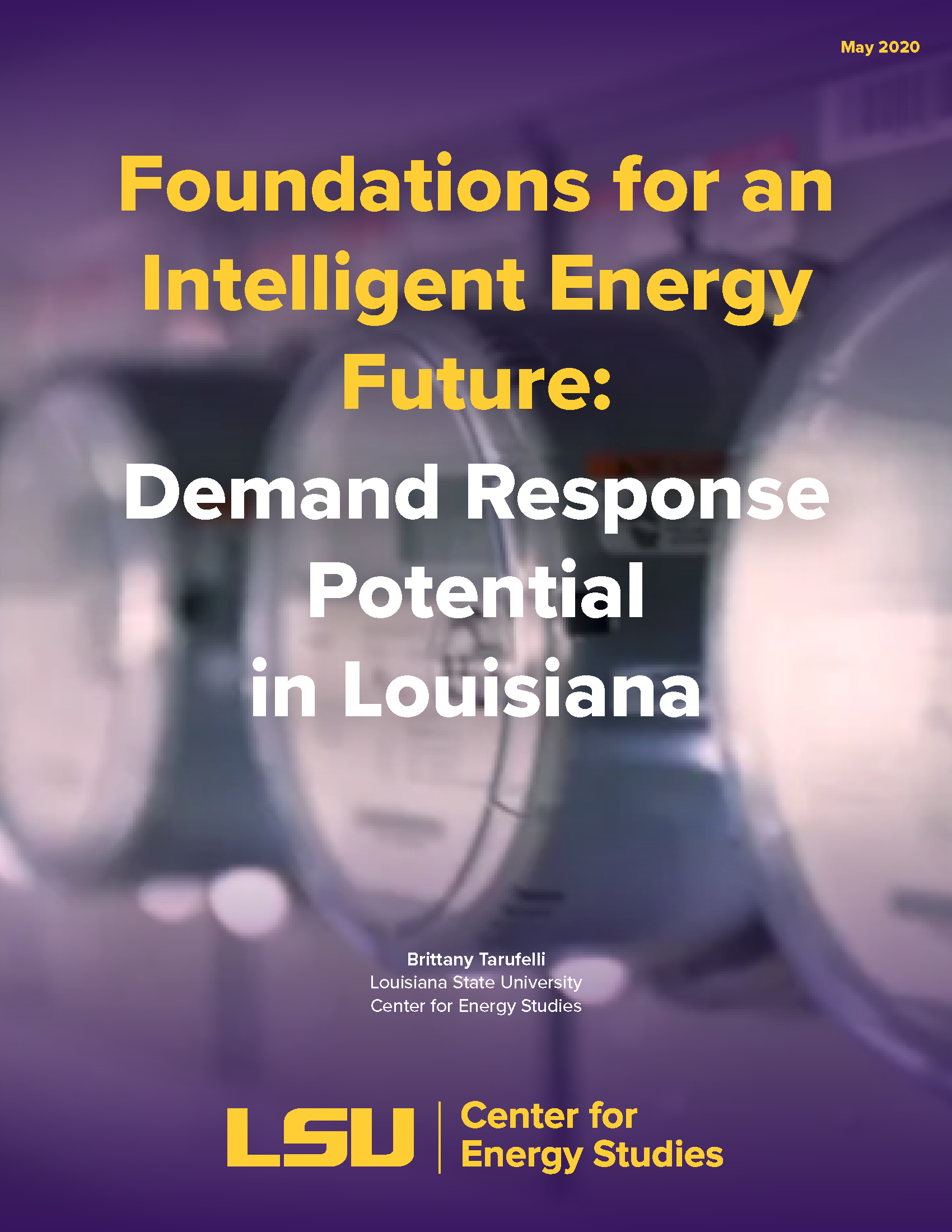 cover of demand response report