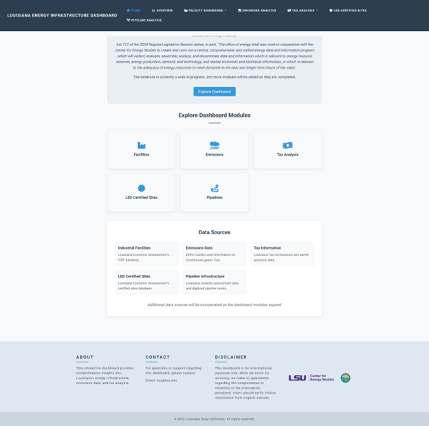 LA Infastructure Dashboard