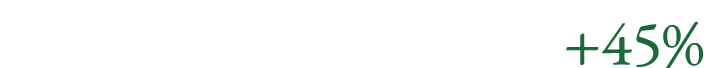  +45%
