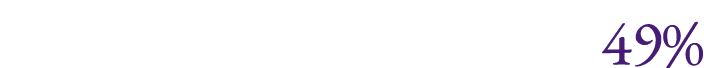  49%