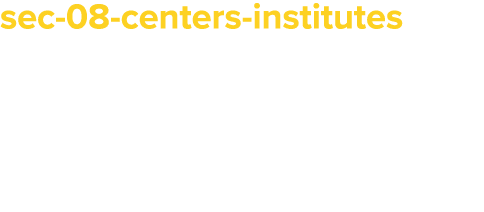 sec 08 centers institutes