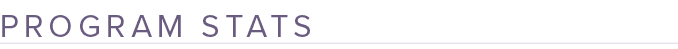PROGRAM STATS