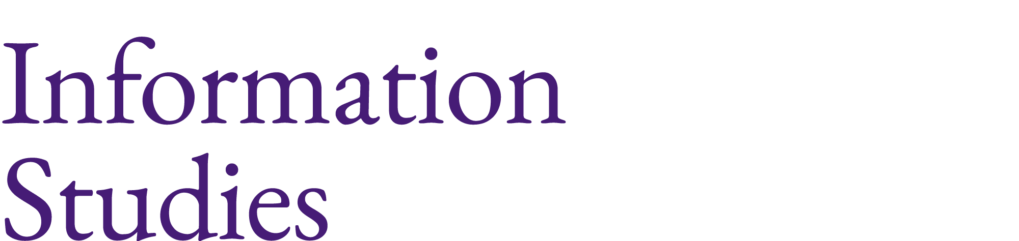 Information Studies