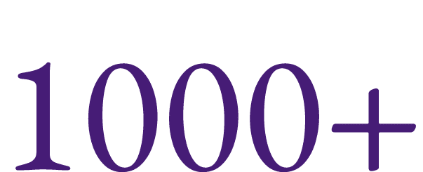 1000+